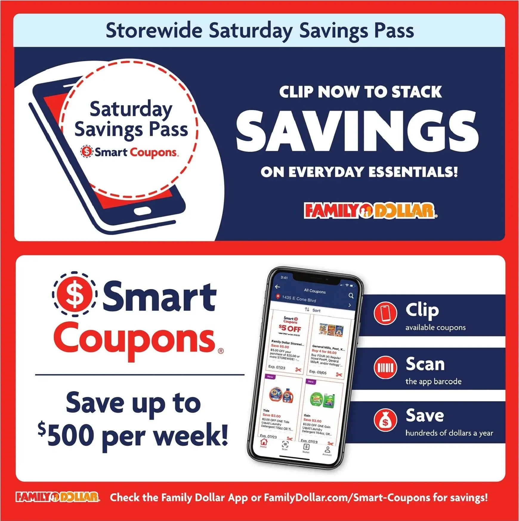 Weekly ad Family Dollar - Savings as easy as ABC. from July 5 to September 7 2026 - Page 15