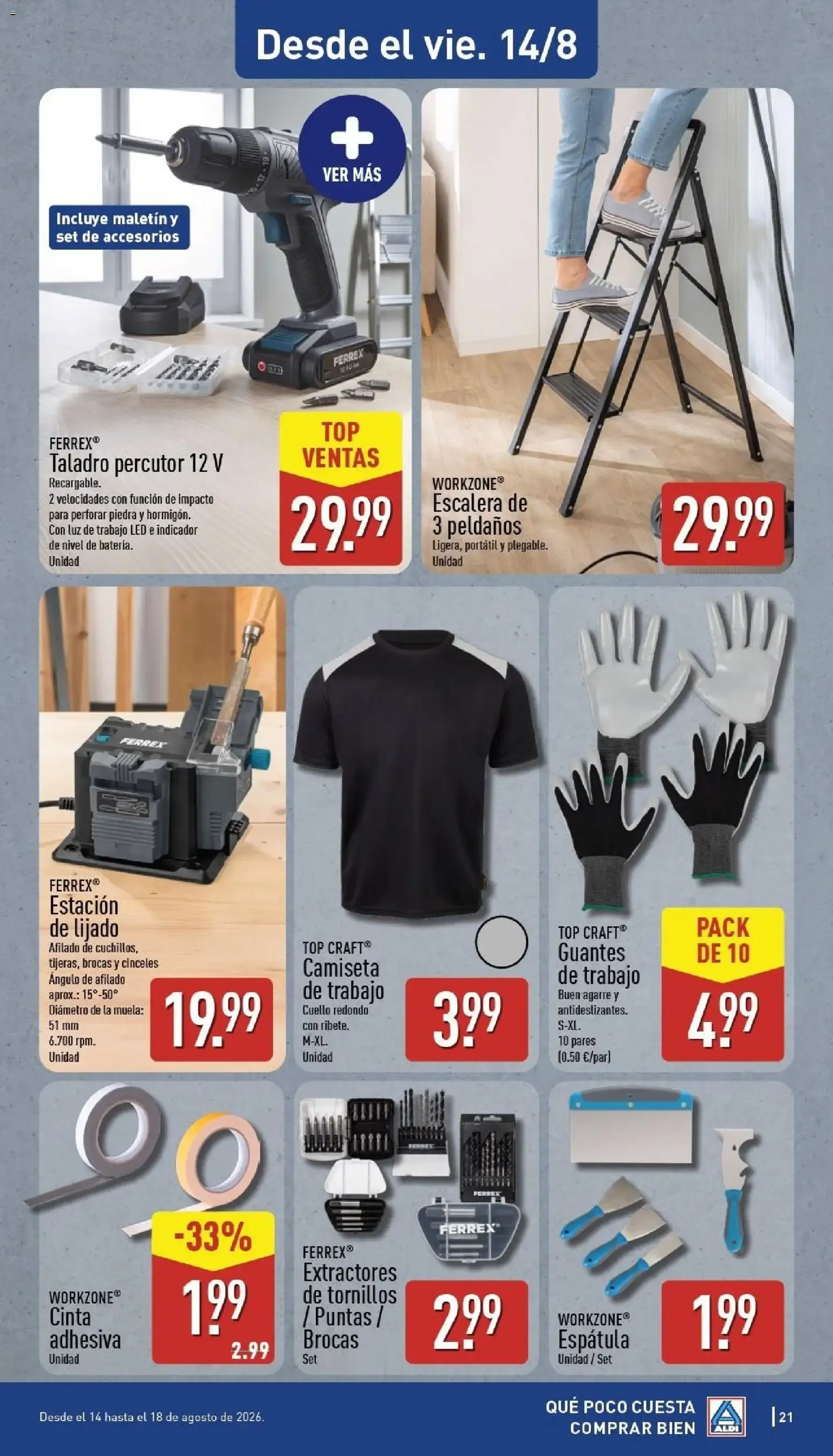 Catálogo de Aldi: Frescura a Precios para Tirarse a la Piscina 10 de agosto al 16 de agosto 2026 - Página 21