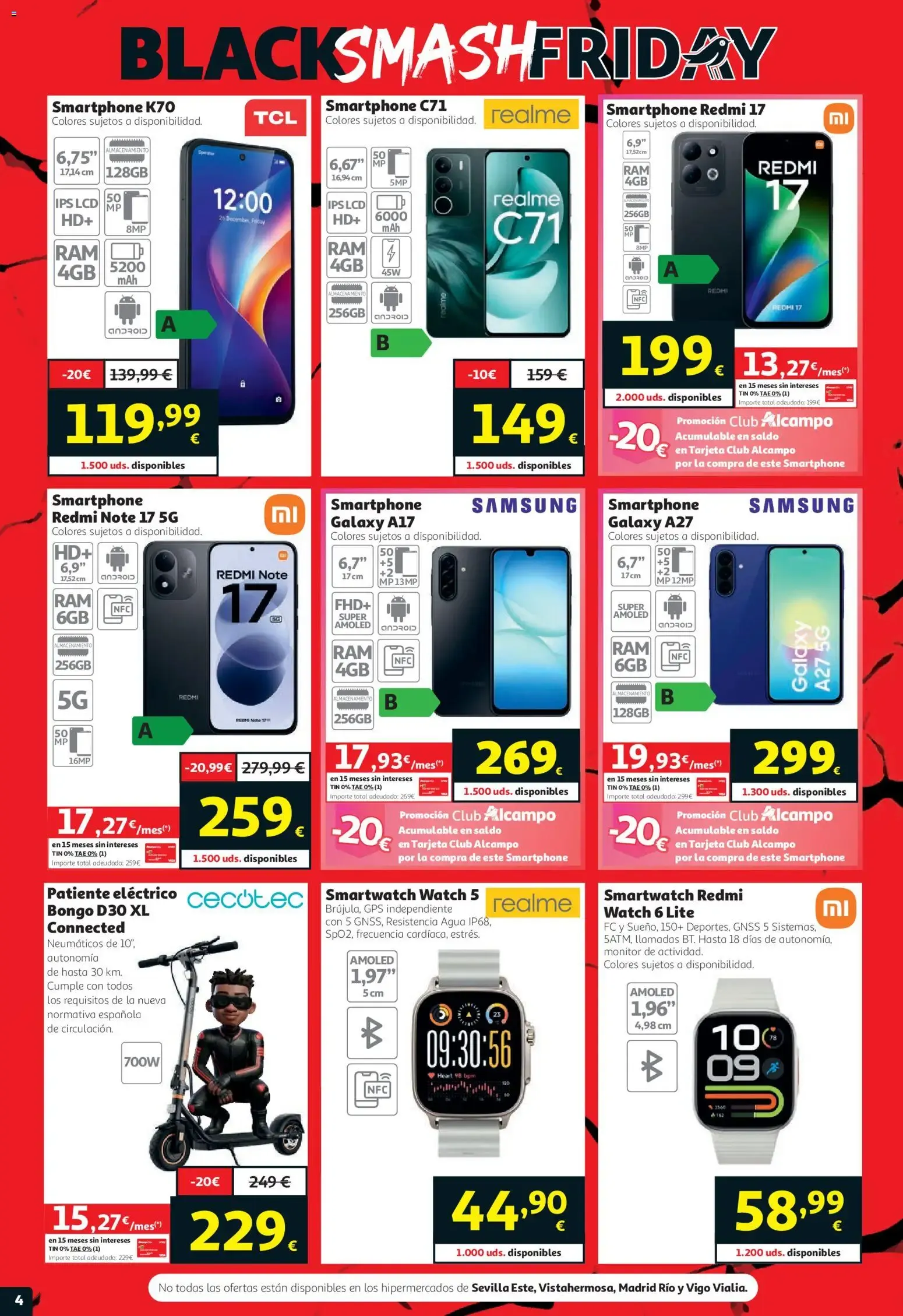 Catálogo de Alcampo BLACK FRIDAY folleto de 05/11/2026 5 de noviembre al 18 de noviembre 2026 - Página 4
