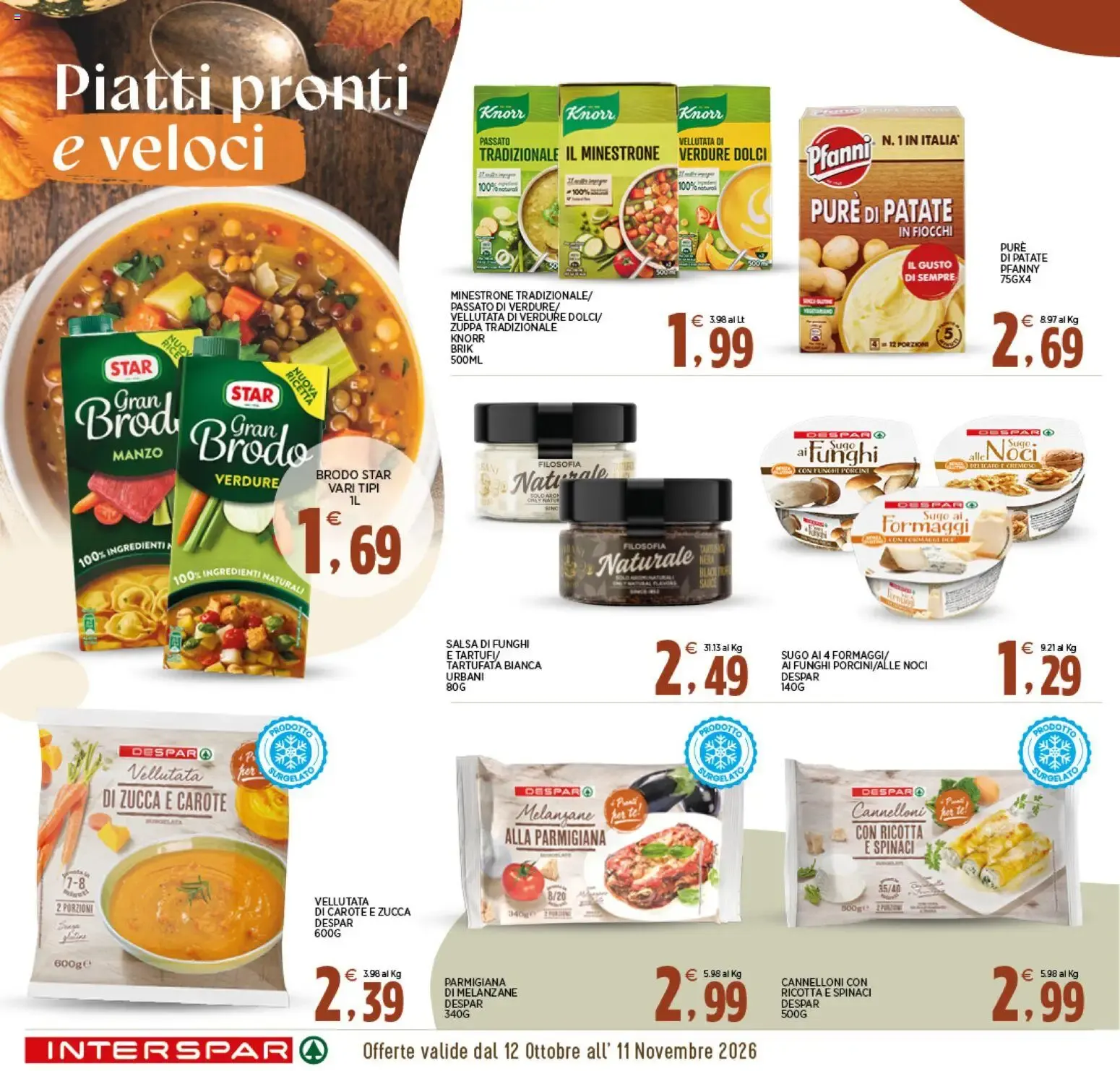 Nuovo Interspar volantino Sapori d'Autunno dal 12/10/2026 > offerte anteprima 🛍️ da 12 ottobre a 11 novembre di 2026 - Pagina del volantino 6