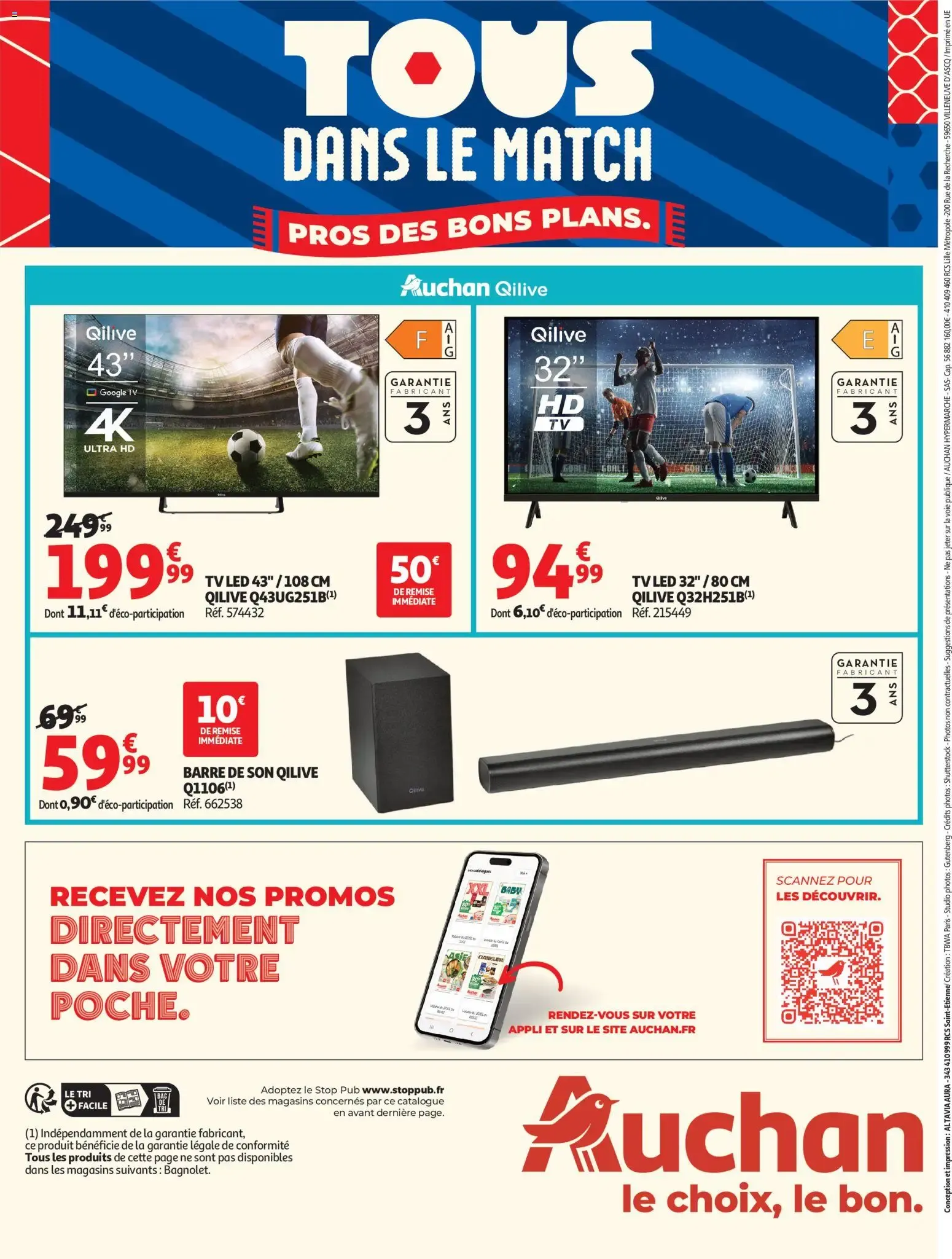 Tous dans le match, Pros des bons plans du 26 mai au 14 juin 2026 - Catalogue page 12