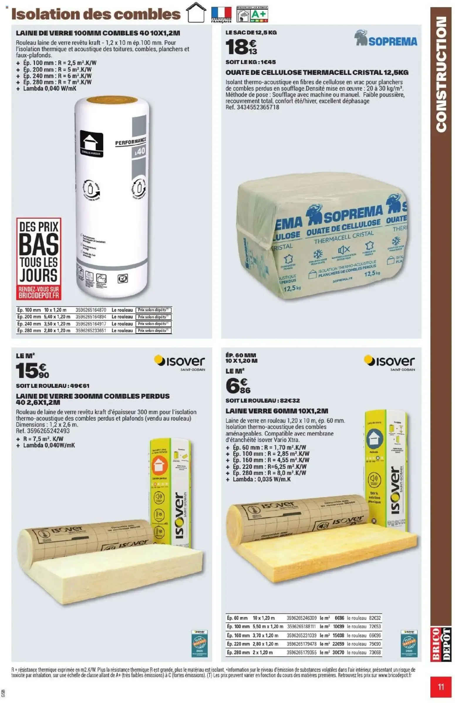 L'OFFICIEL DU BRICOLAGE - Automne du 17 septembre au 1 octobre 2026 - Catalogue page 11