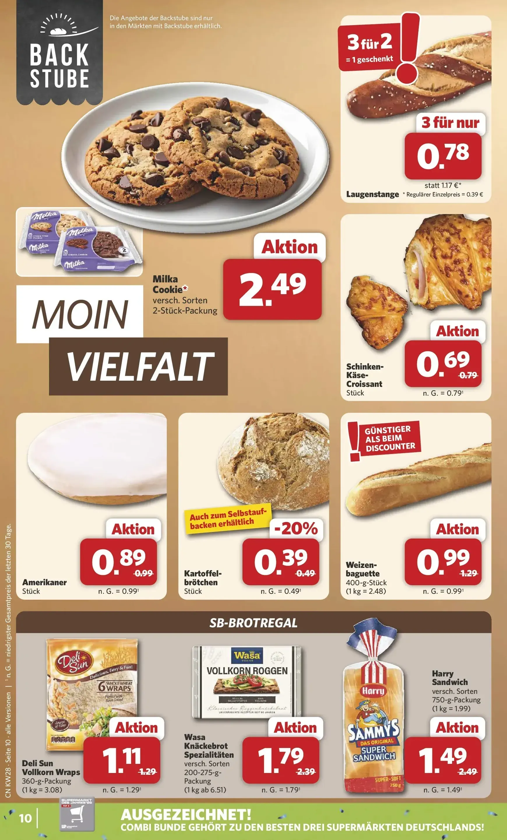 Combi Prospekt von 6. Juli bis 11. Juli 2026 - Prospekt seite 10