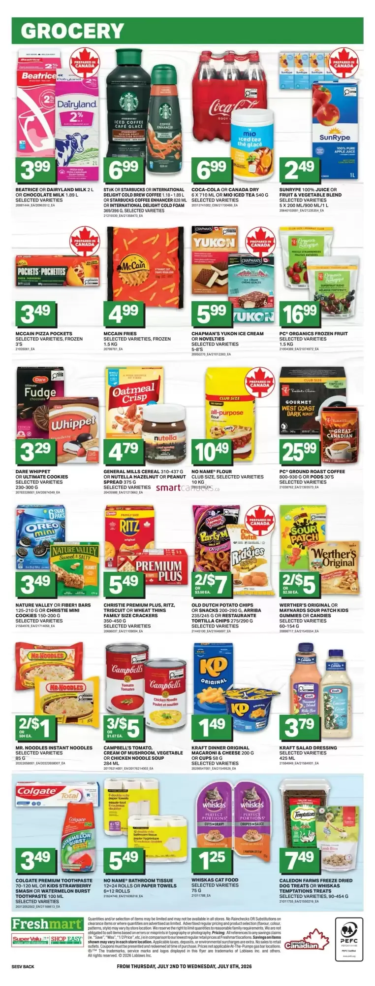 President's Choice Flyer from July 2 to July 8 2026 - flyer page 4