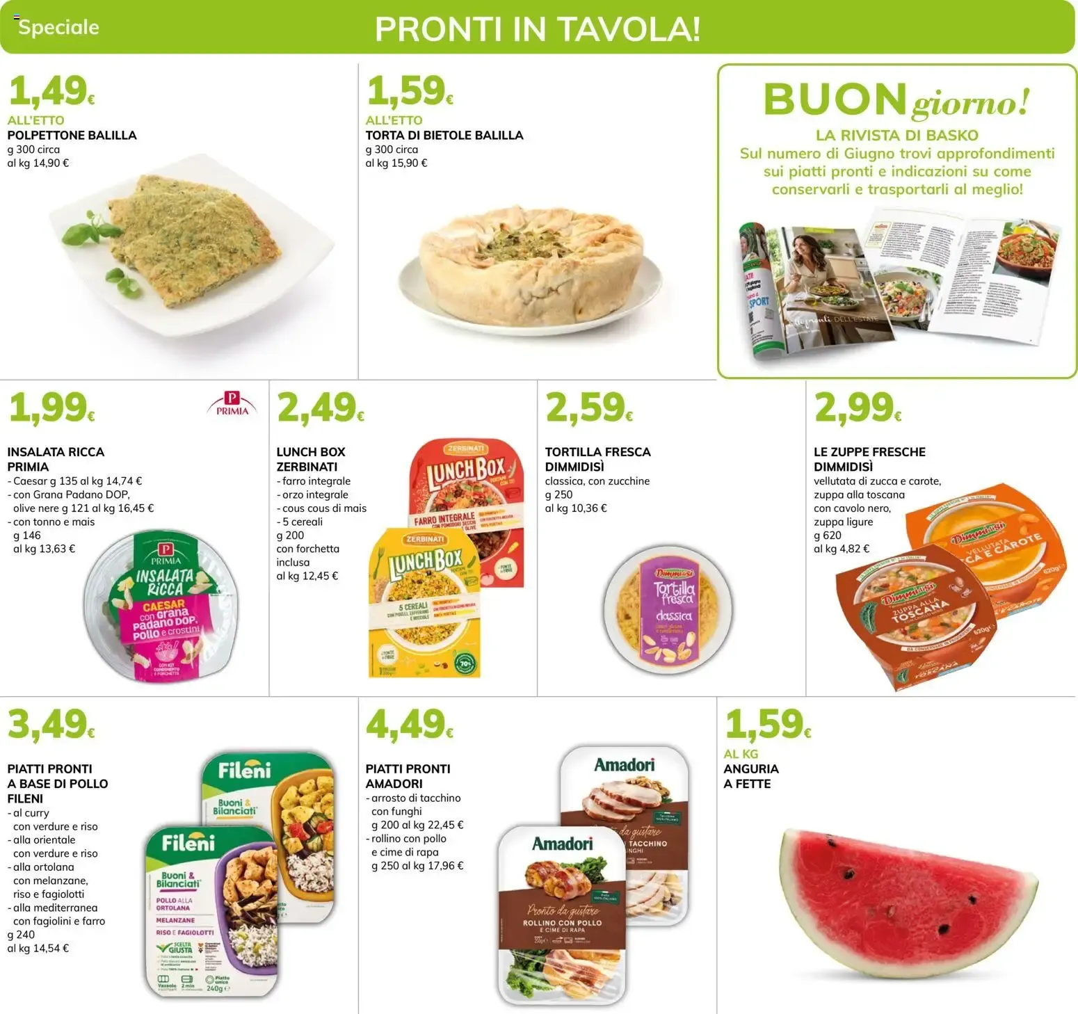 Nuovo Basko volantino Pronti in tavola dal 23/06/2026 > offerte anteprima 🛍️ da 23 giugno a 6 luglio di 2024 - Pagina del volantino 3