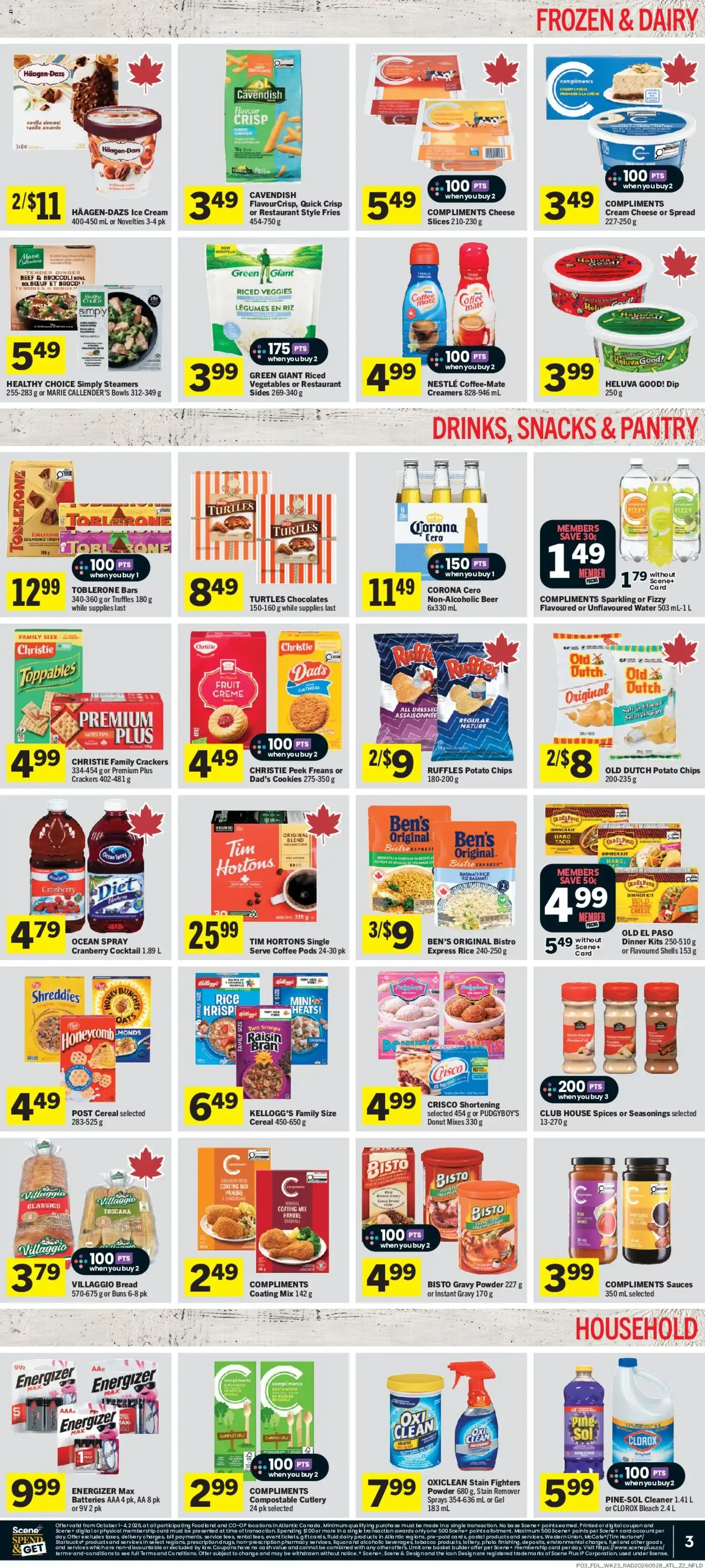 Foodland weekly flyer / circulaire from Oct 1, 2026 > weekly specials & deals from October 1 to October 7 2026 - flyer page 4
