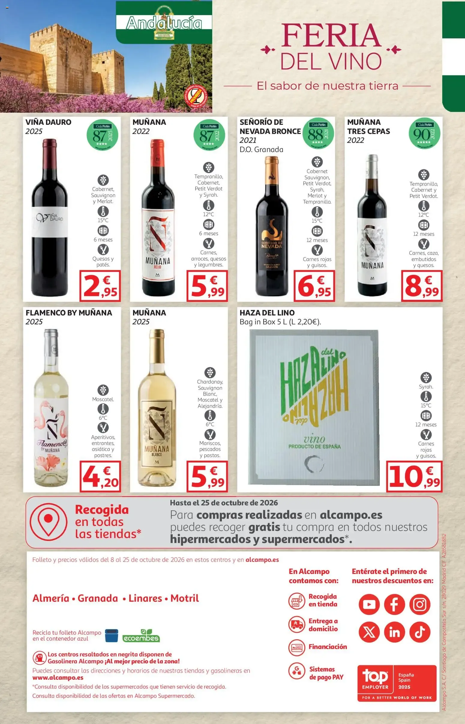 Catálogo de Feria del Vino - Alcampo 8 de octubre al 25 de octubre 2026 - Página 36