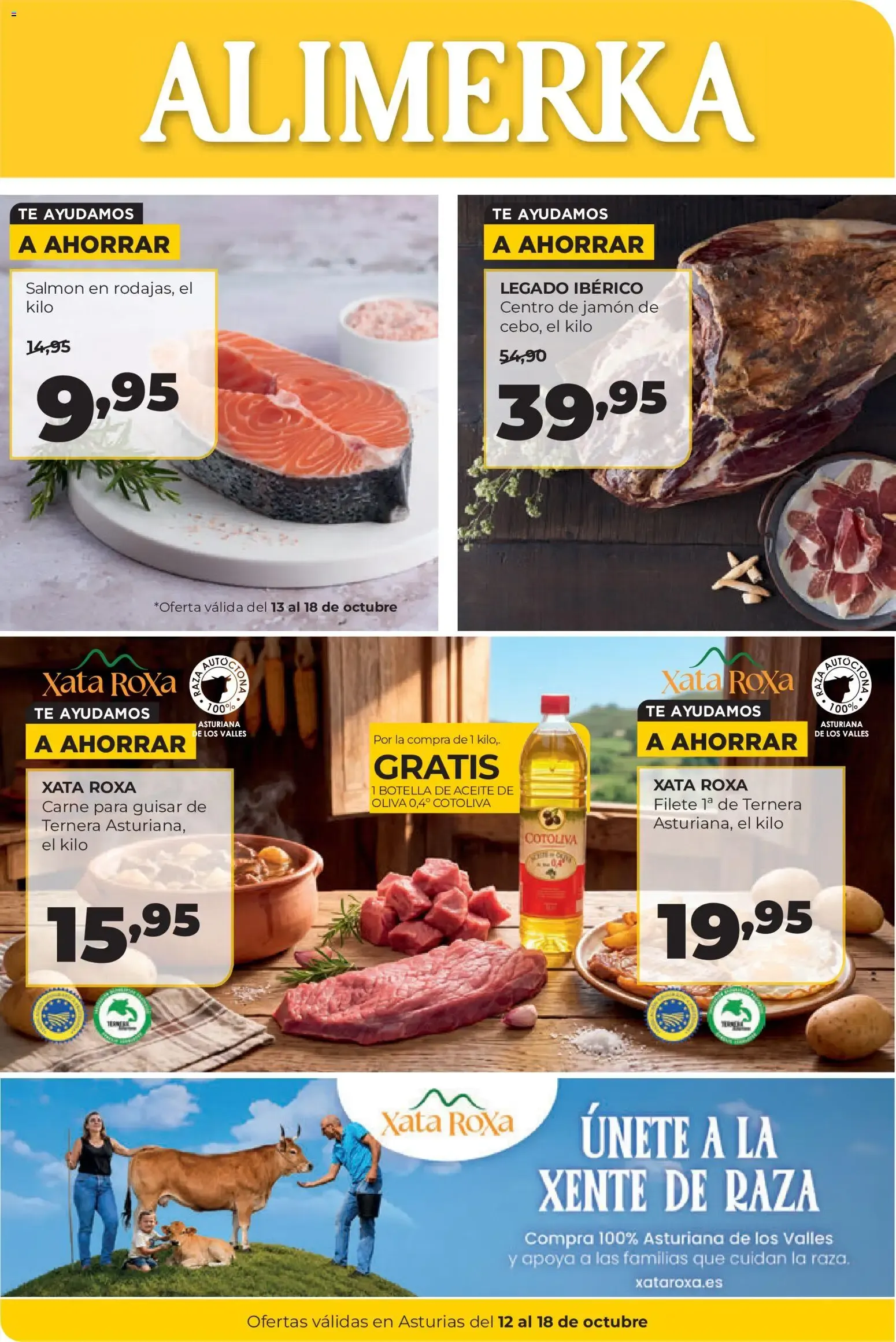 Catálogo de Alimerka folleto del 12/10/2026 | Catálogo 12 de octubre al 18 de octubre 2026 - Página 1