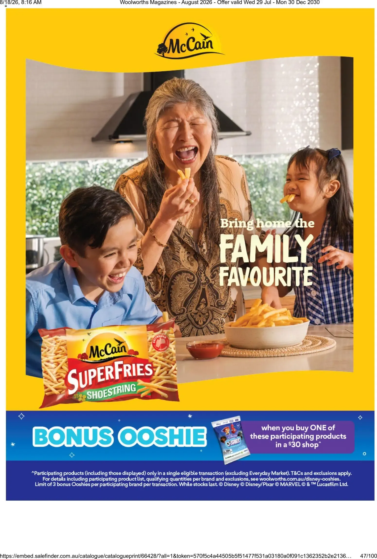 Woolworths Fresh Ideas - August 2026 - Catalogue valid from 29 July to 30 December 2030 - page 47