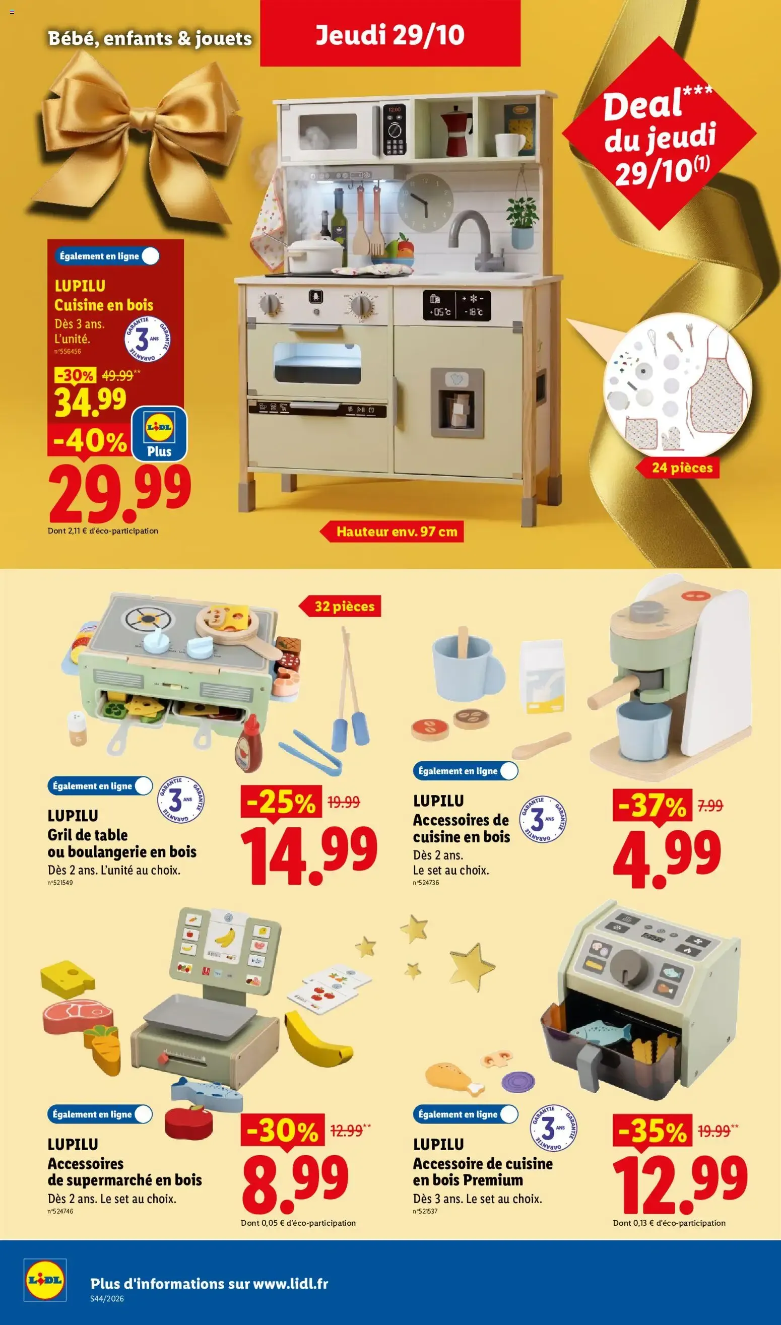 LIDL: Faites briller les fêtes à prix minis ! du 29 octobre au 4 novembre 2026 - Catalogue page 41
