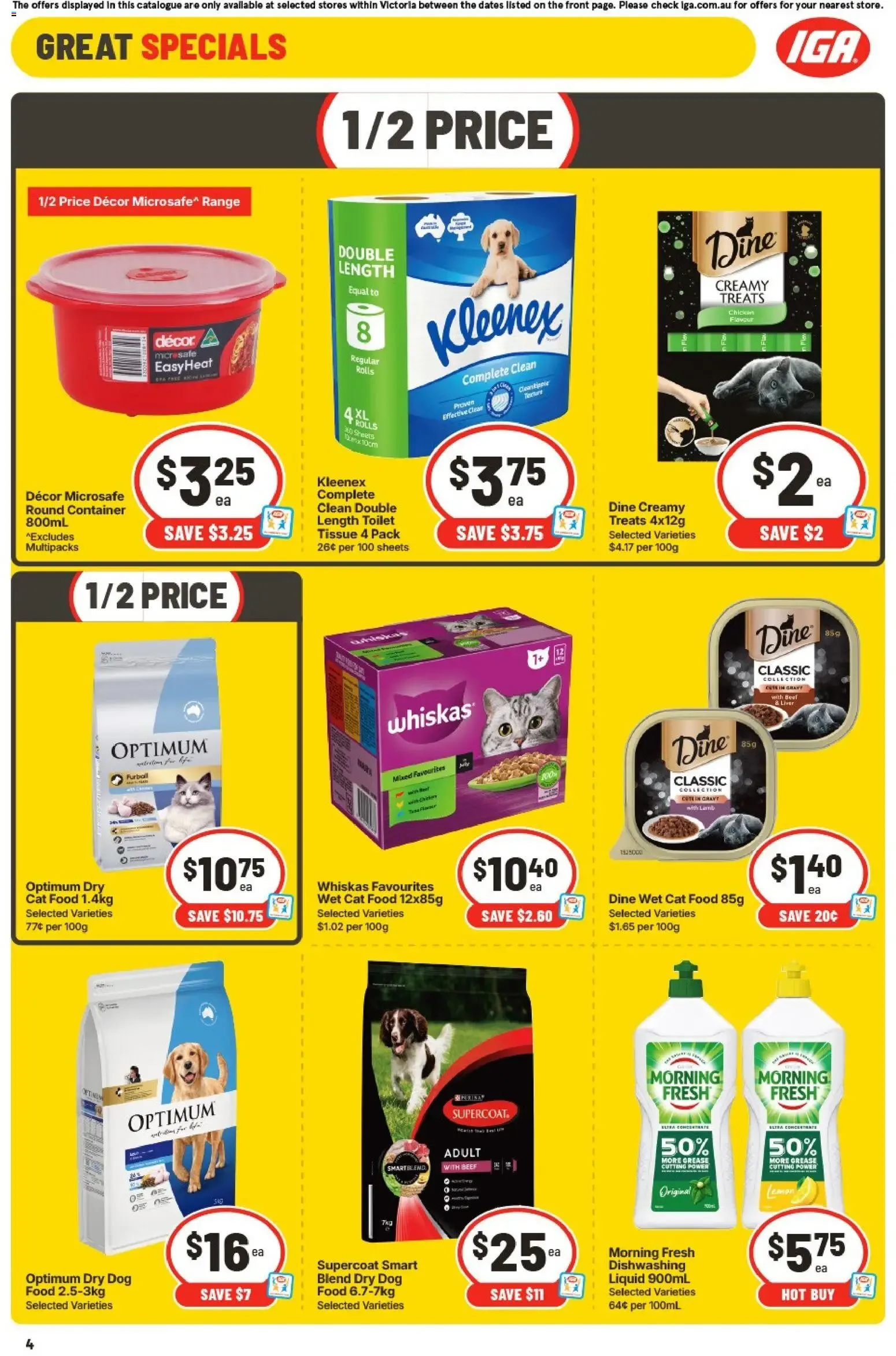 IGA catalogue valid from 12/08/2026 > Online Australia - Catalogue valid from 12 August to 18 August 2026 - page 4