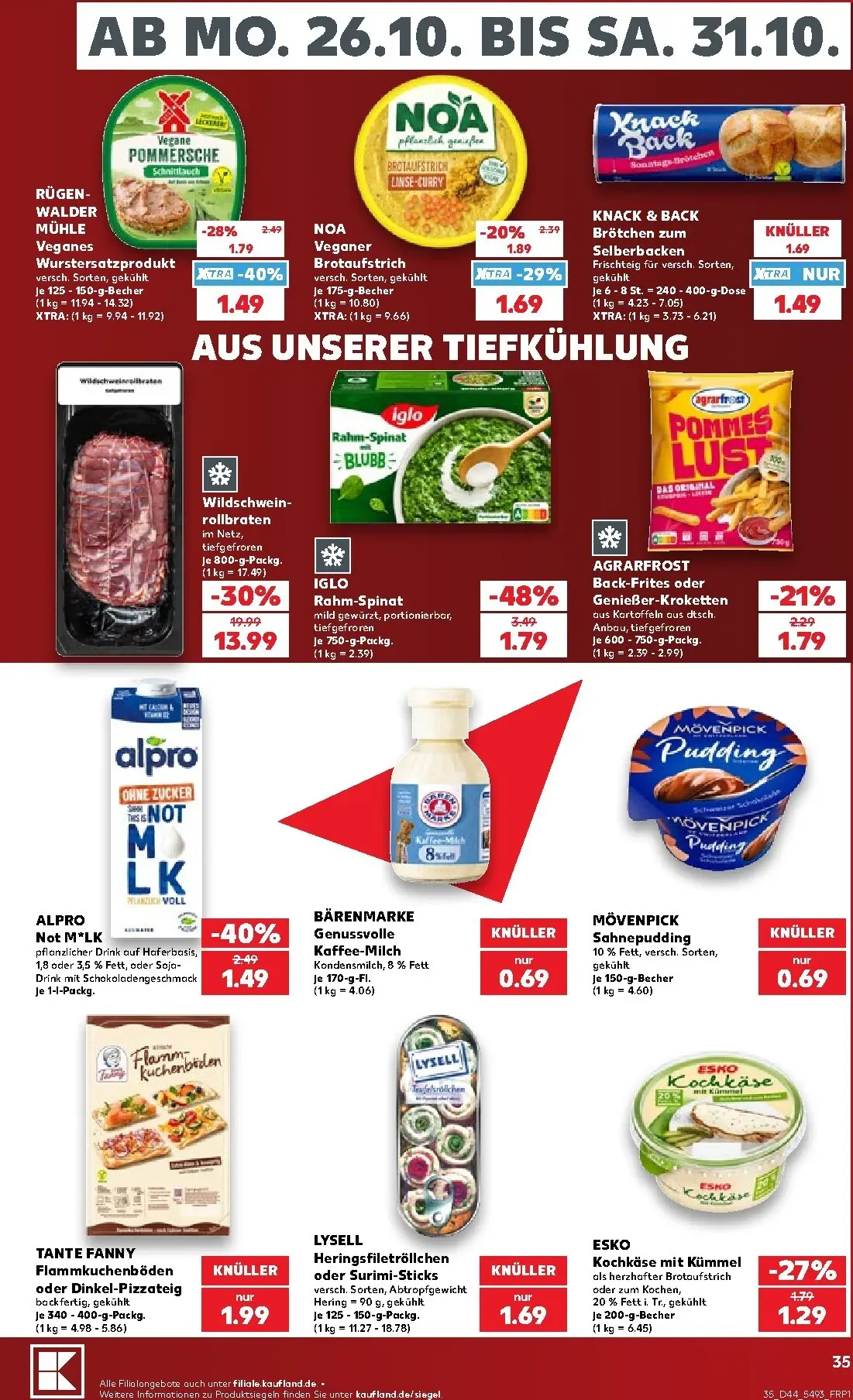 DEUTSCHLANDS BESTE PREISE von 26. Oktober bis 31. Oktober 2026 - Prospekt seite 36
