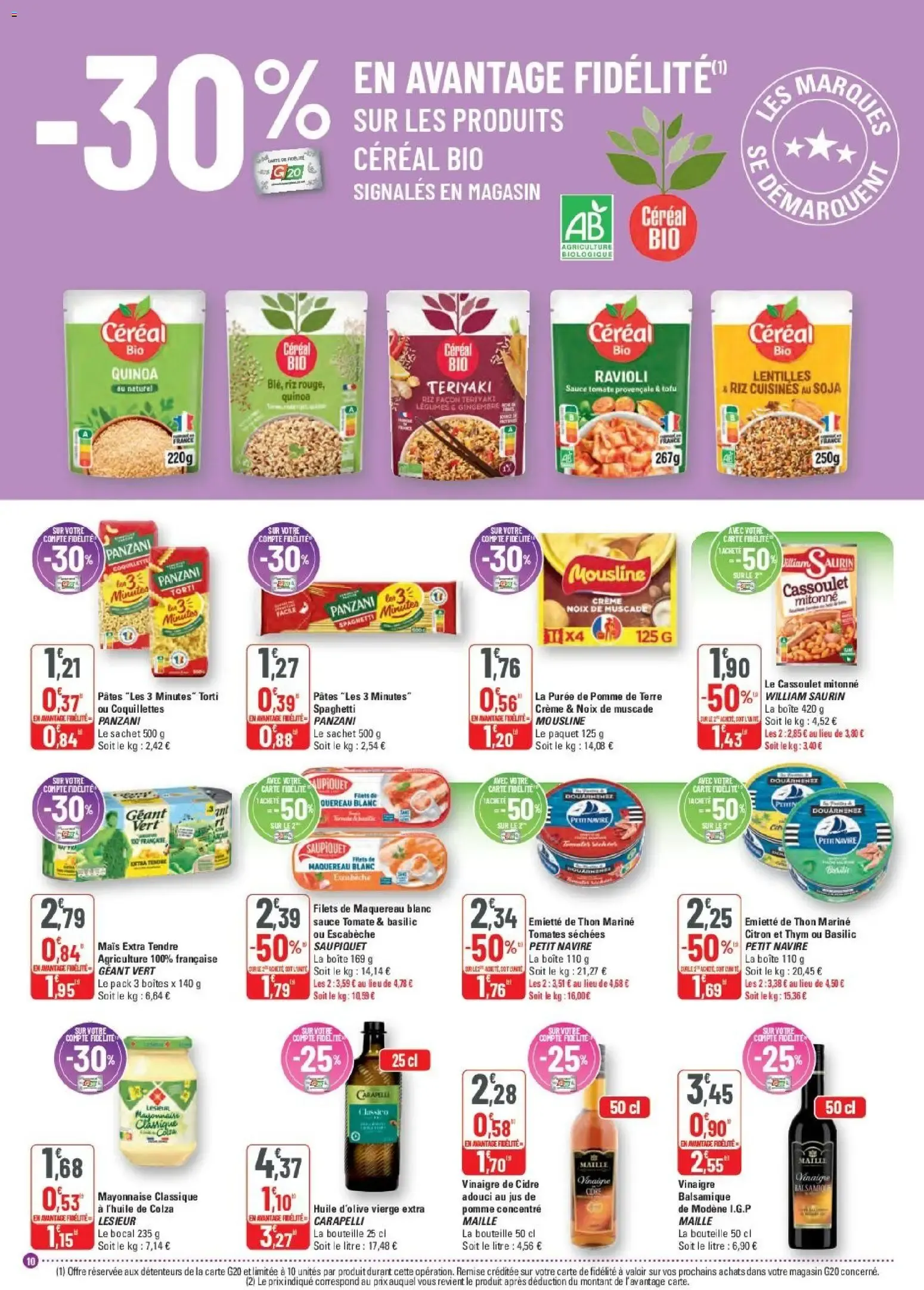 G20 Supermarchés catalogue à partir du 23/09/2026 - promo en ligne du 23 septembre au 4 octobre 2026 - Catalogue page 10