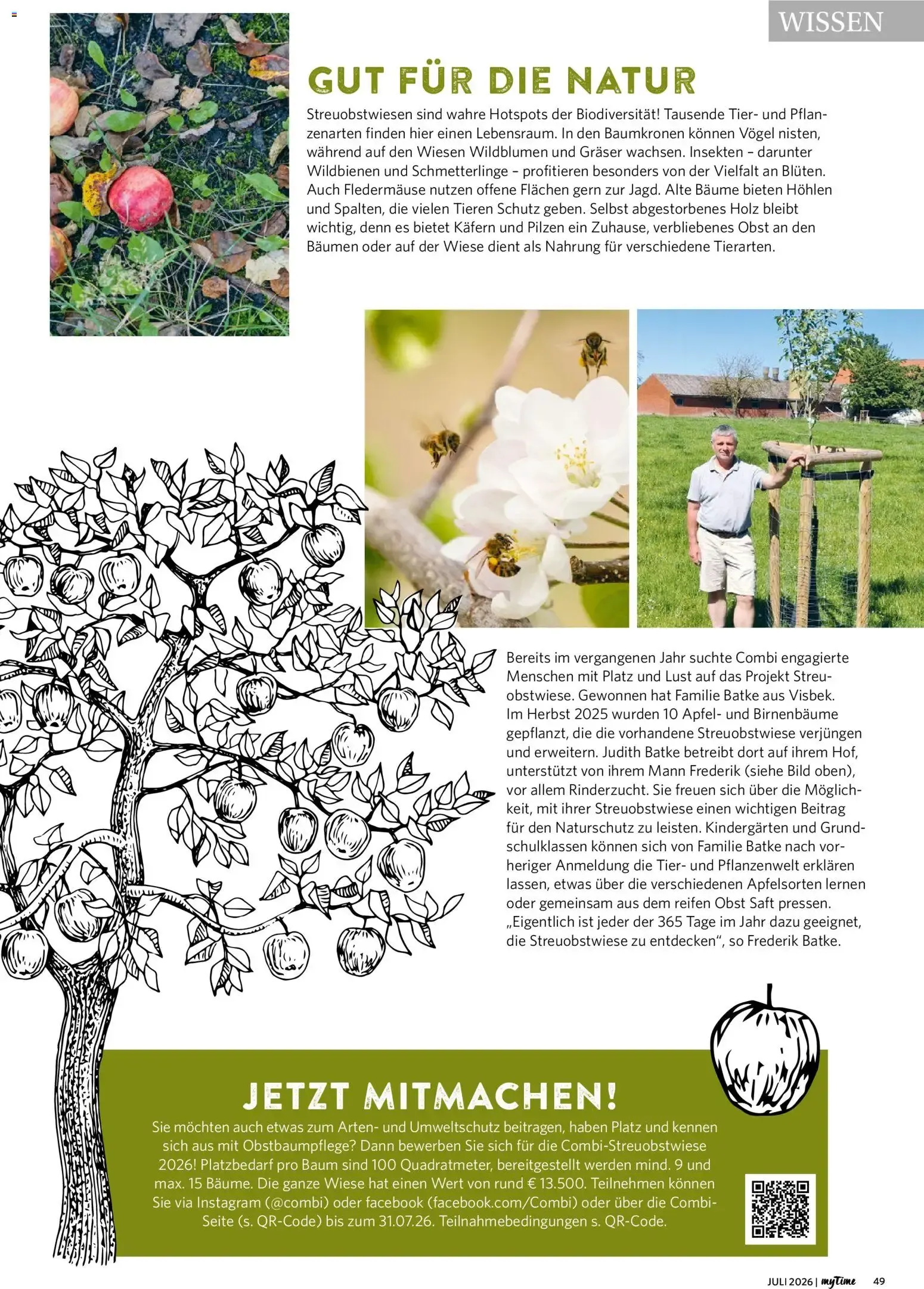 Combi myTime Juli 2026 (ab 01.07.2026) zum Blättern von 1. Juli bis 31. Juli 2026 - Prospekt seite 49