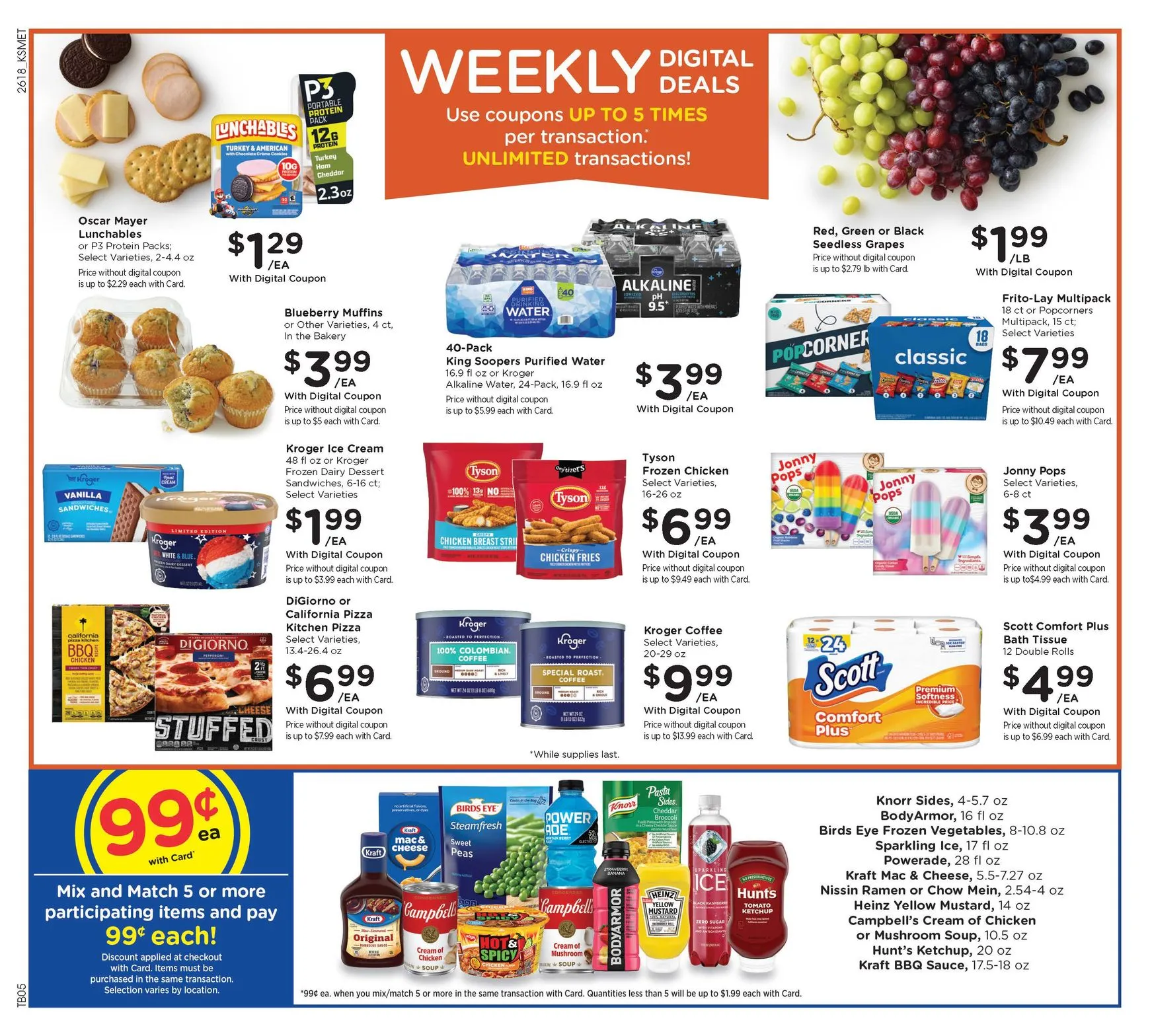 Weekly ad Current City Market leaflet valid from Wednesday 06/03/2026 to Tuesday 06/09/2026 from June 3 to June 9 2026 - Page 2
