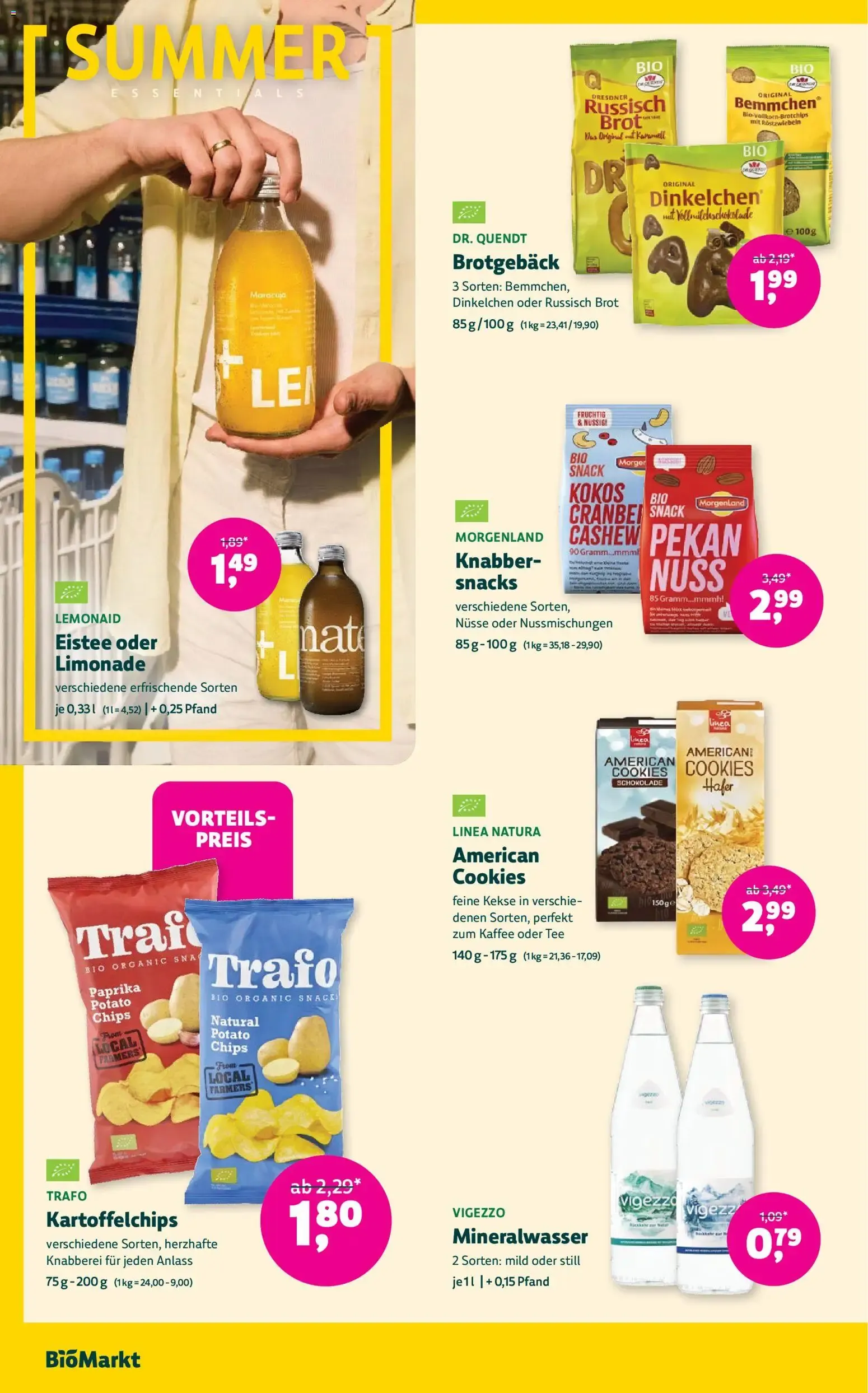 Bio Markt SUMMER ESSENTIALS von 15. Juli bis 28. Juli 2026 - Prospekt seite 12