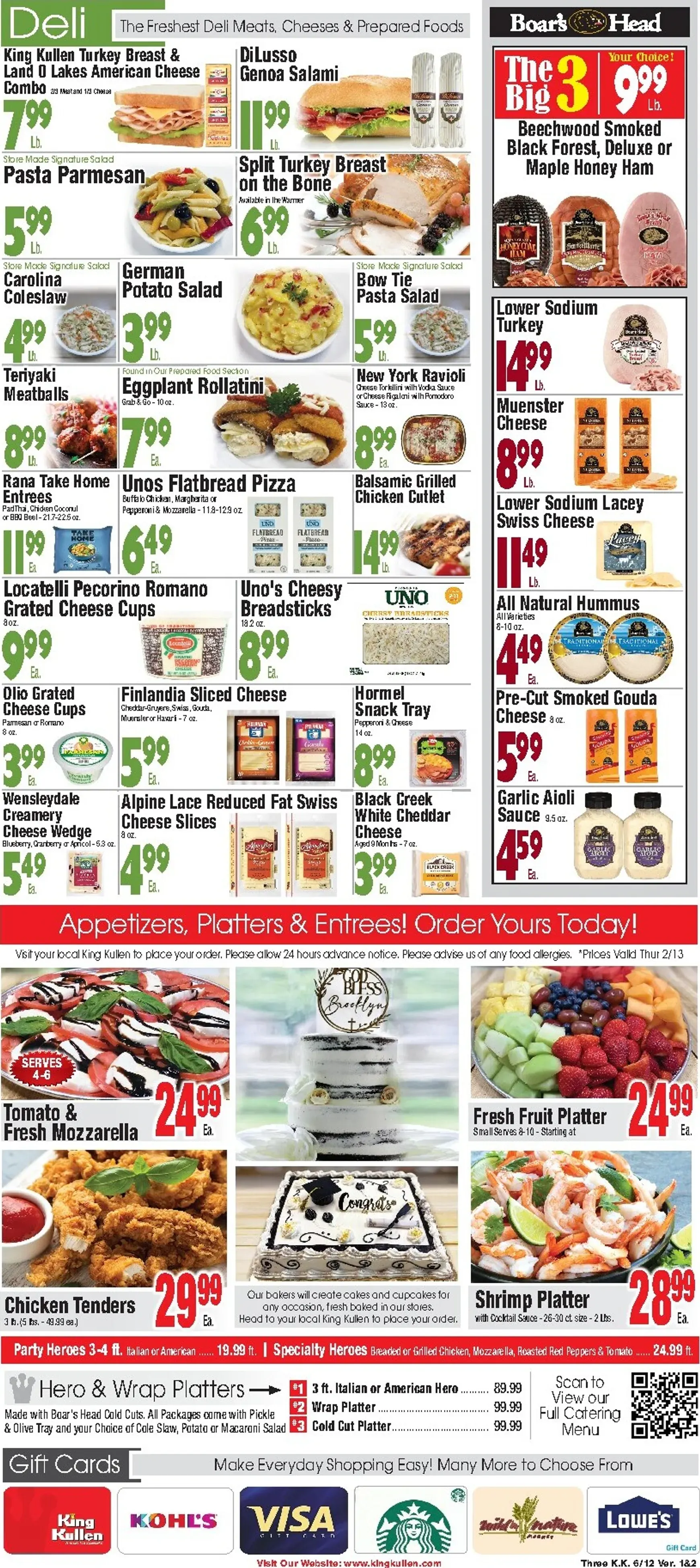 Weekly ad Current King Kullen leaflet valid from Friday 06/12/2026 to Thursday 06/18/2026 from June 12 to June 18 2026 - Page 3