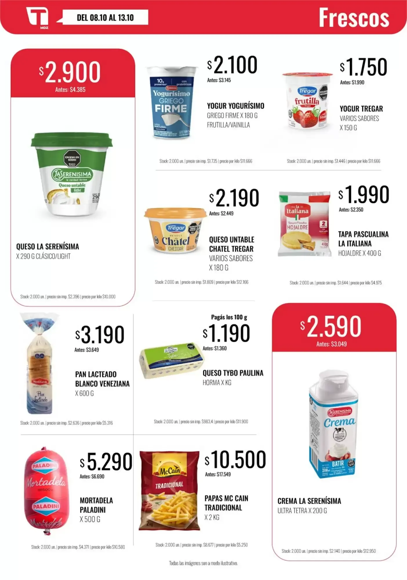 Ofertas de Catálogo Supermercados Tadicor semana 41 8 de octubre al 13 de octubre 2026 - Página 6 del catálogo