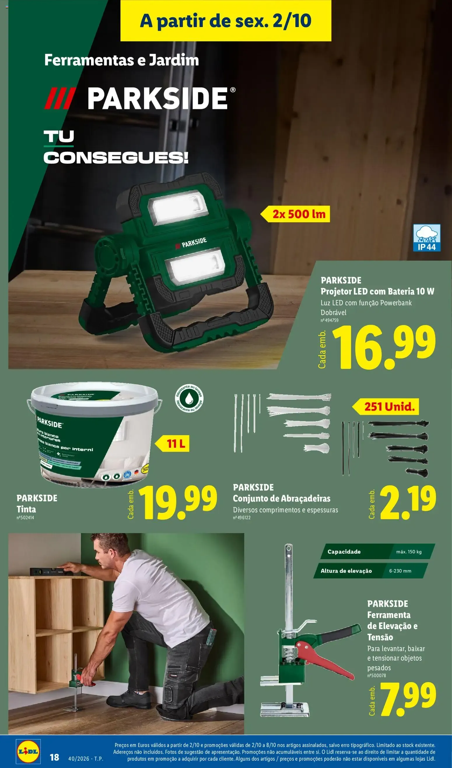 Folheto Lidl: O Programa de Fim-de-Semana do Manel, de 2 a 4 de Outubro de 2 de outubro até 4 de outubro 2026 - Pagina 18