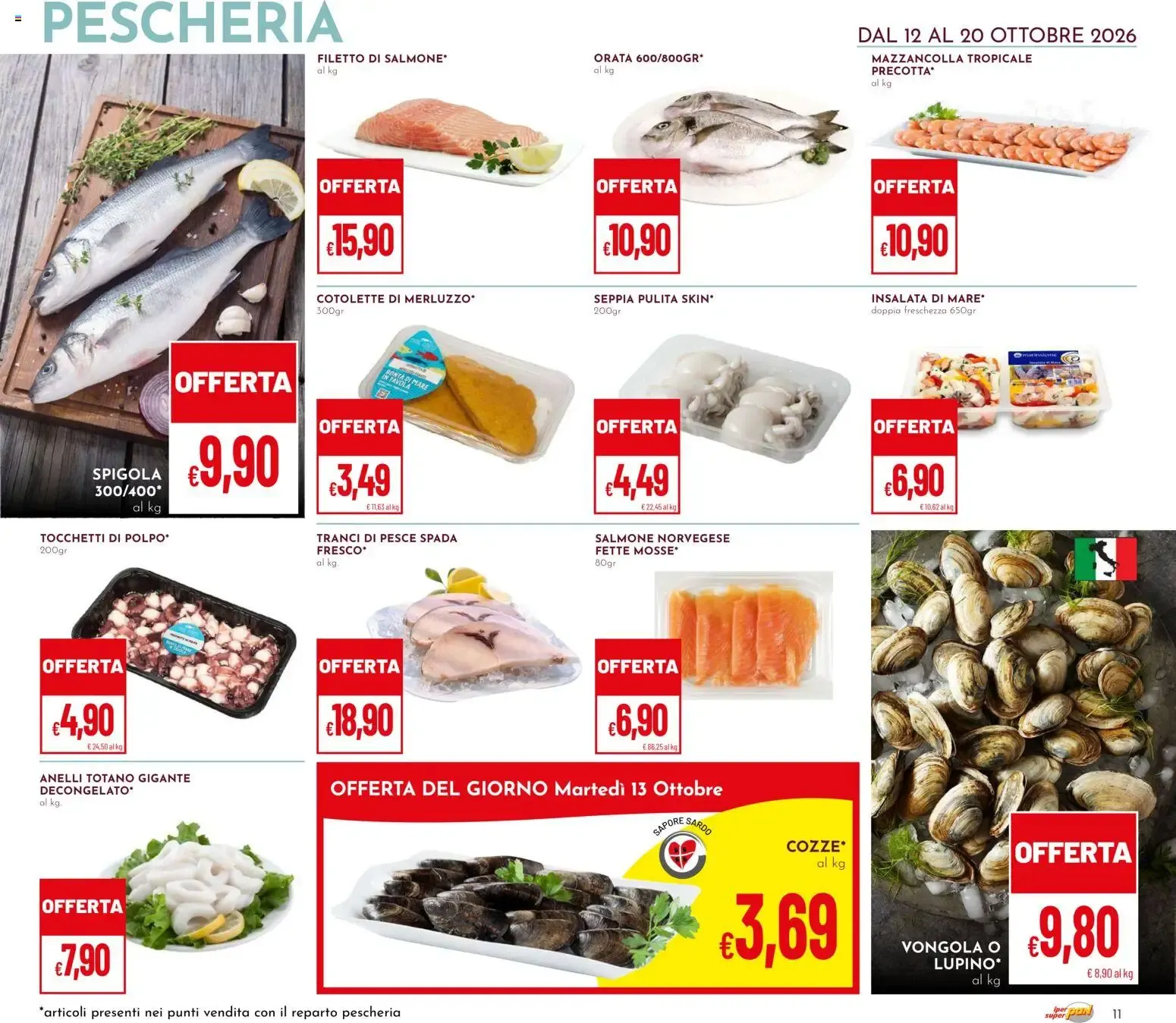 Iper Pan & Superpan: Sconti fino al 50% da 12 ottobre a 20 ottobre di 2026 - Pagina del volantino 11