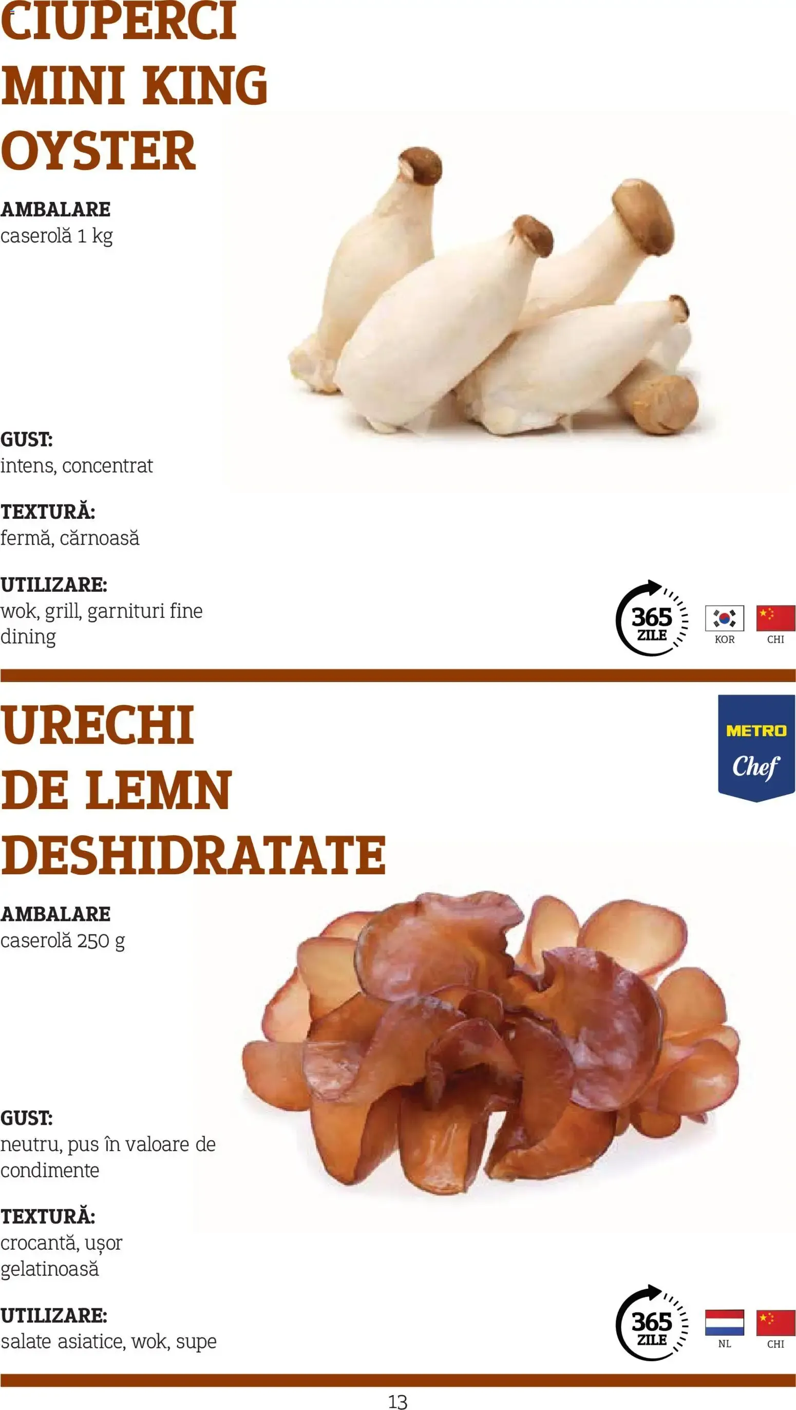 Catalog Metro catalog - Varietăți de Ciuperci - Oferta 10.11.2025 - 31.12.2026 de la 10 noiembrie până la 31 decembrie 2026 - Revista Pagina 13