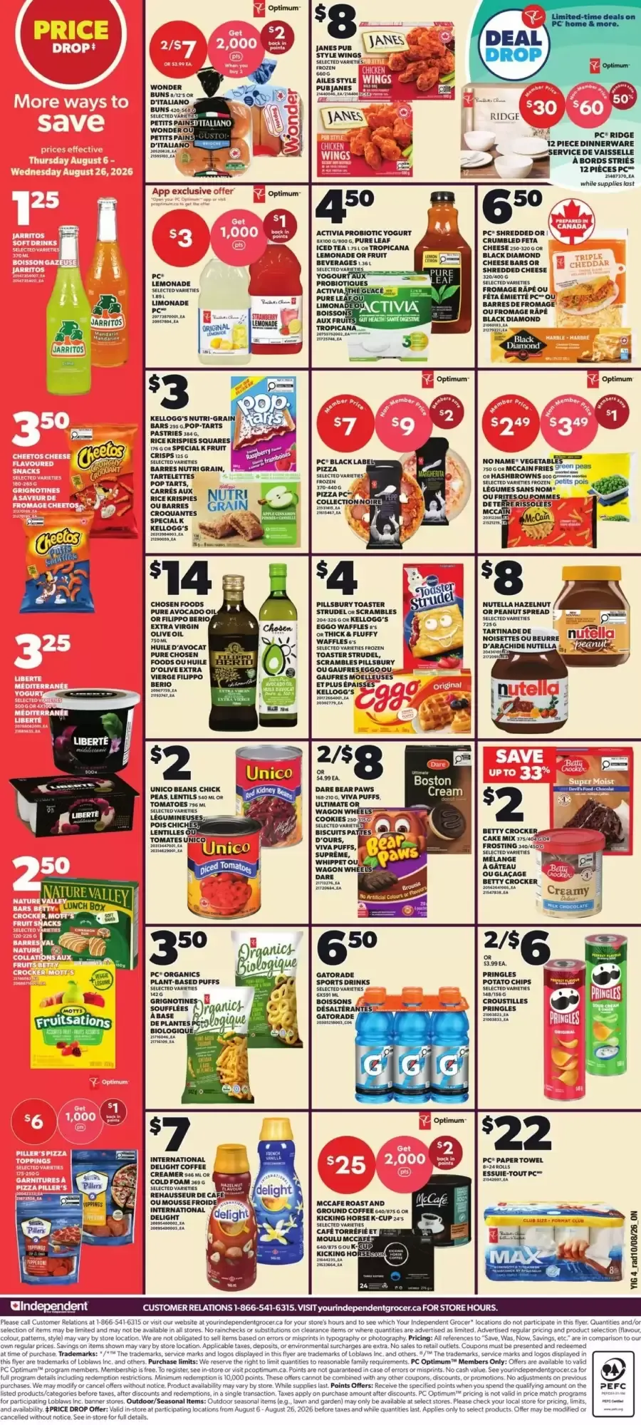 Independent Your Independent Grocer from August 13 to August 19 2026 - flyer page 2