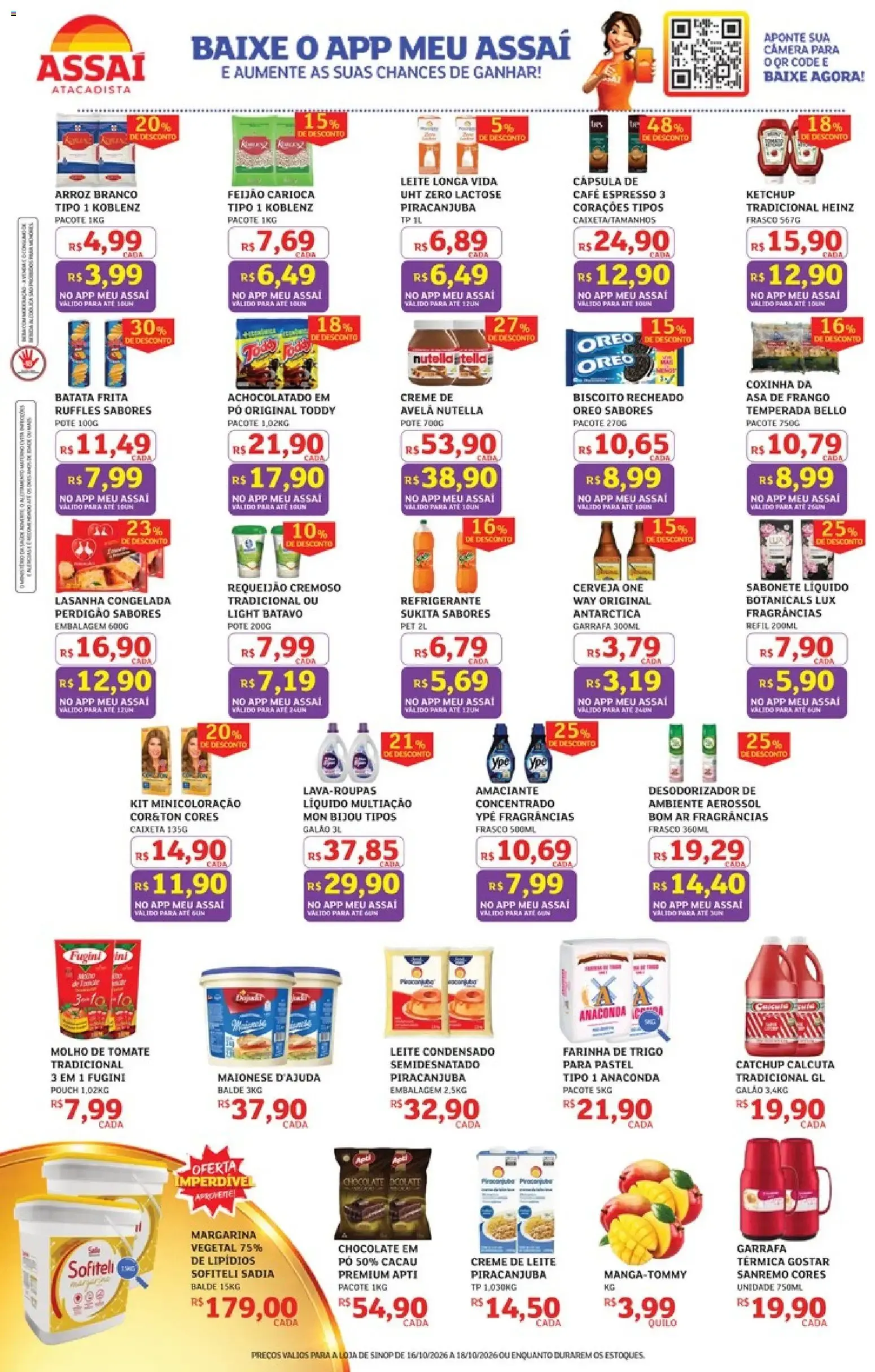 Encarte de Assaí Atacadista ofertas - MT de 16/10/2026 | Promoções Online 16 de outubro até 18 de outubro 2026 - Pagina 2