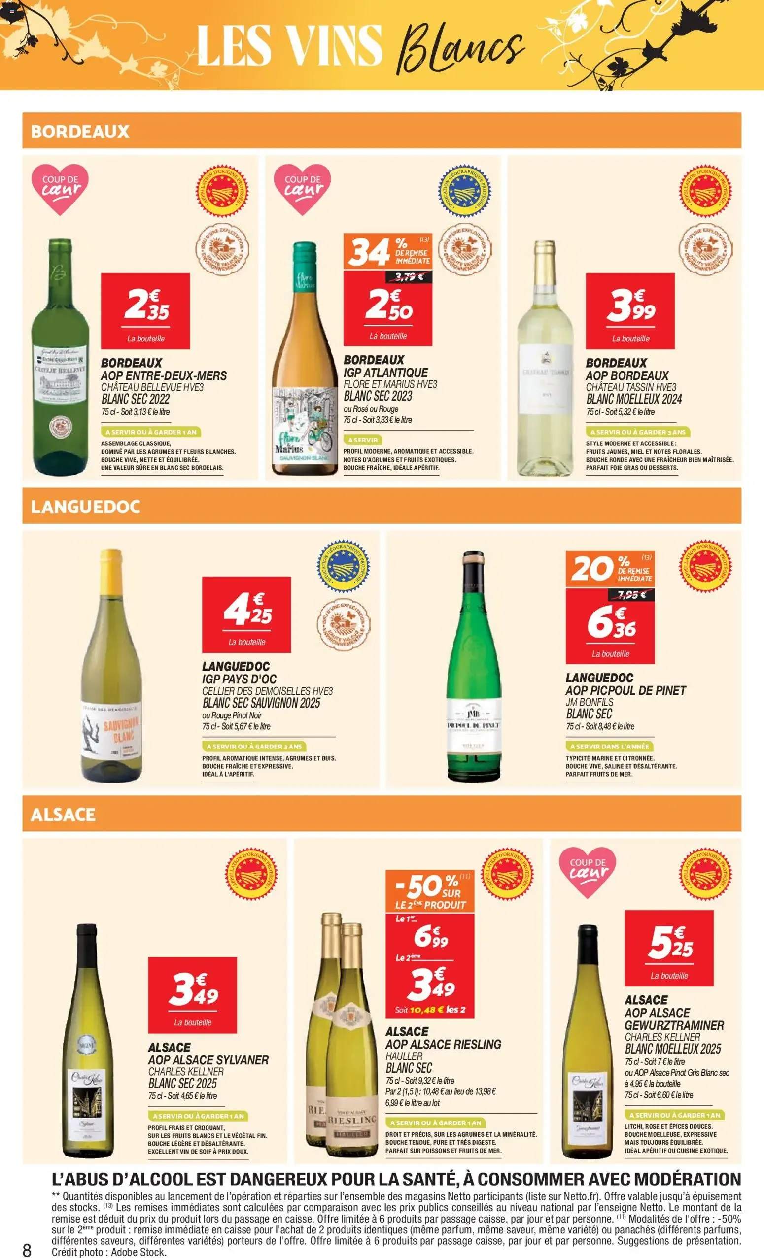 Netto Foire aux Vins d'automne du 8 septembre au 28 septembre 2026 - Catalogue page 8