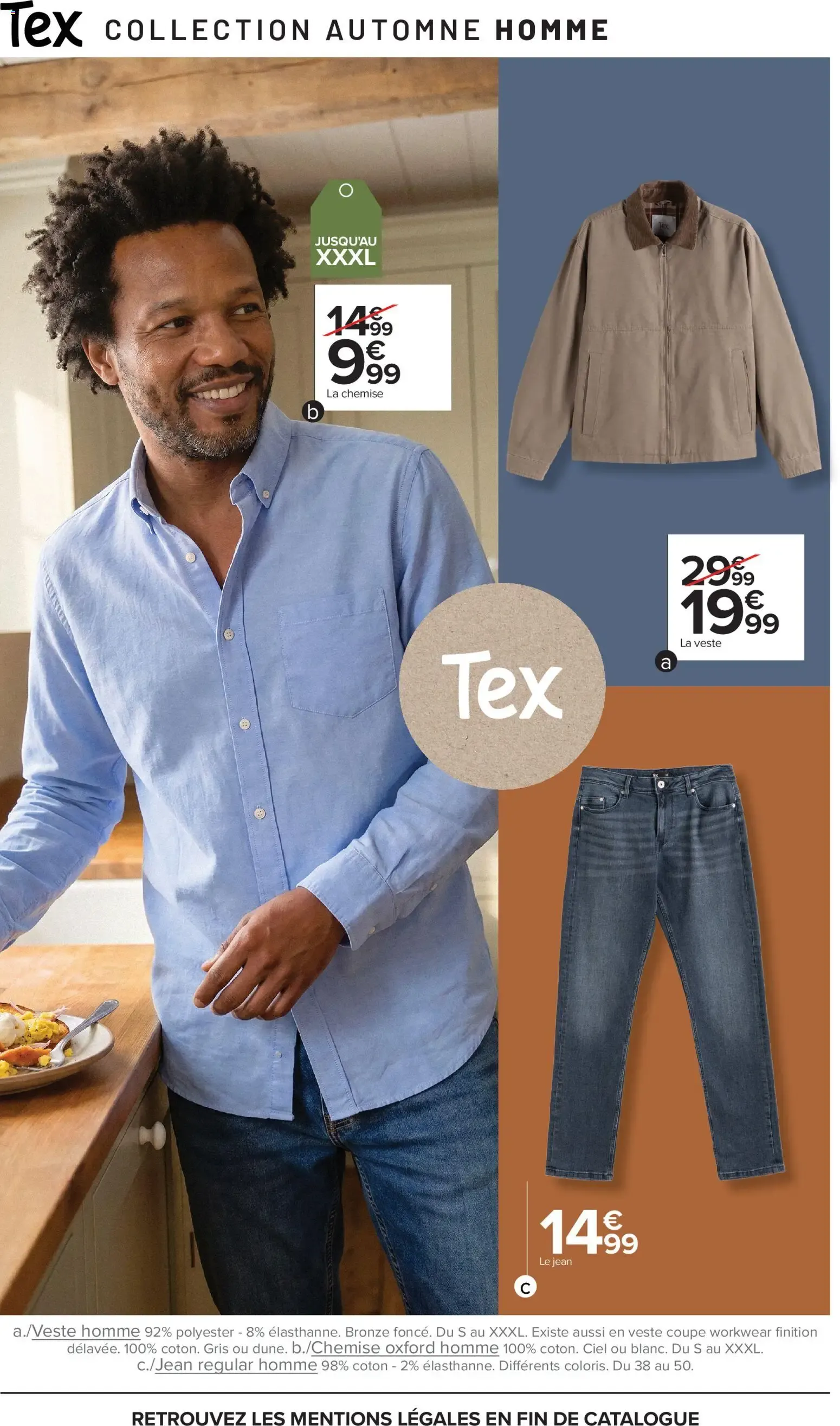 Carrefour Tex spécial automne à partir du 22/09/2026 - promo en ligne du 22 septembre au 5 octobre 2026 - Catalogue page 11