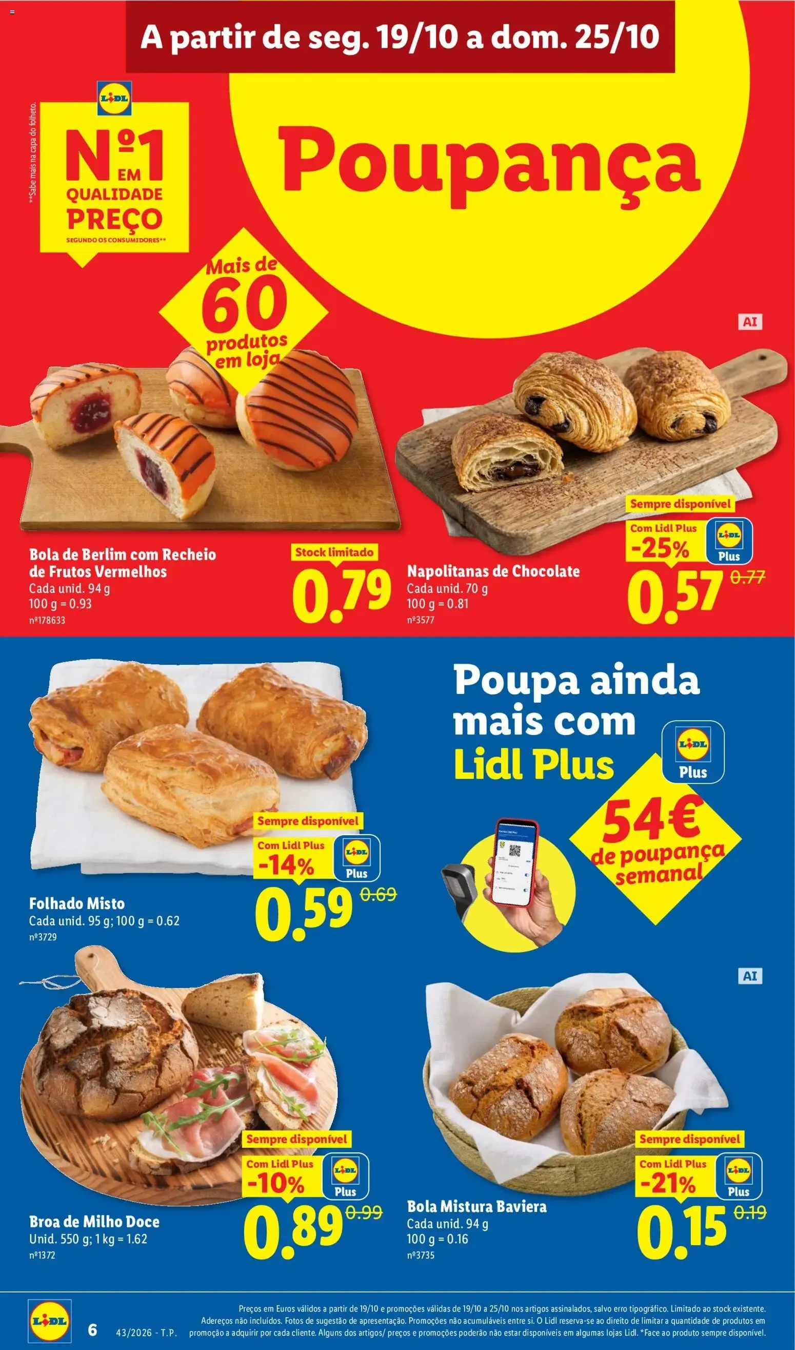 Folheto Lidl Folheto Poupança de 19 de outubro até 25 de outubro 2026 - Pagina 6