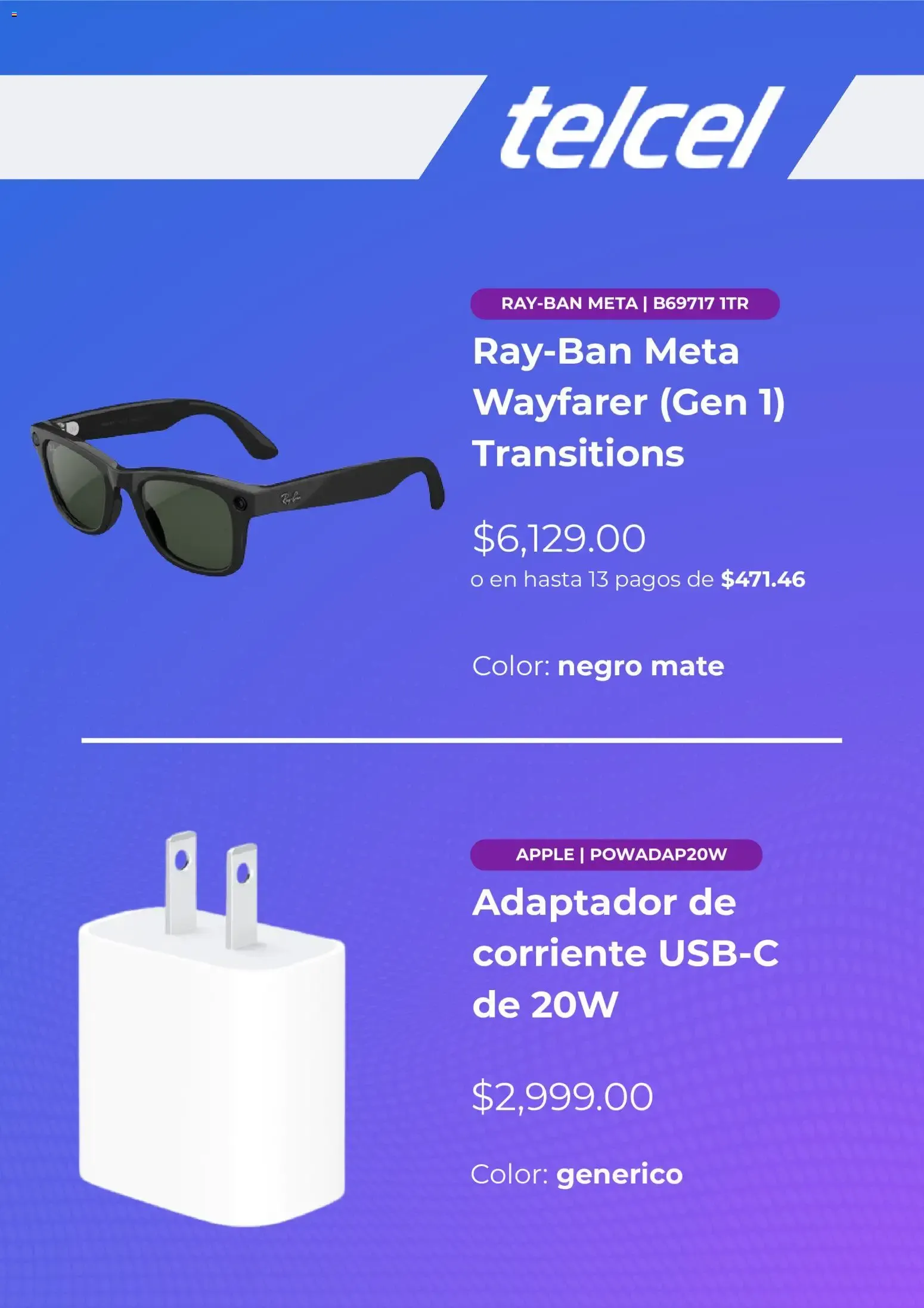 Catálogo de Telcel Accesorios 20 de octubre al 13 de noviembre 2026 - Pagina 2