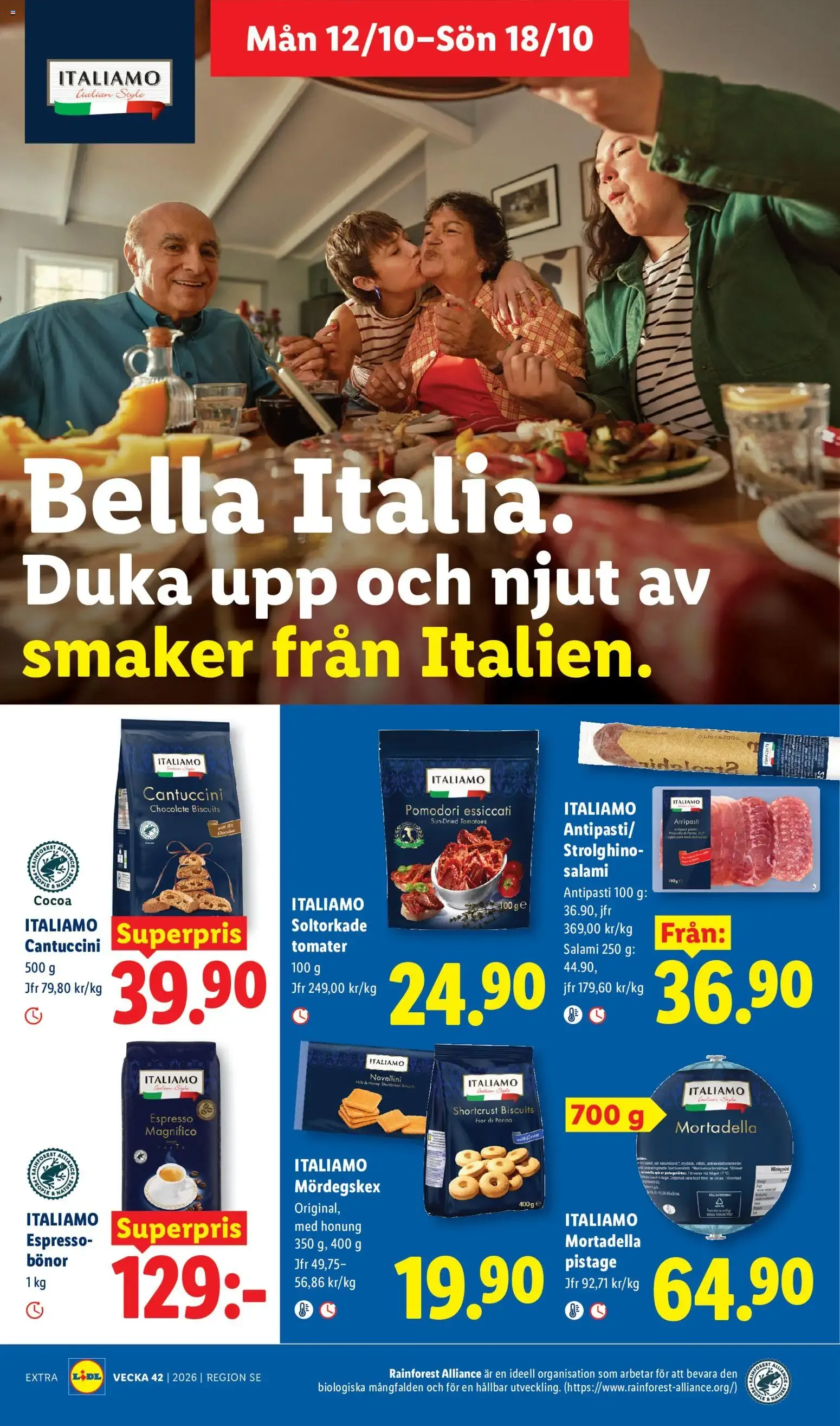 Leva Lidl. Det lönar sig. från 12 oktober till 18 oktober 2026 - Reklamblad sidor 14