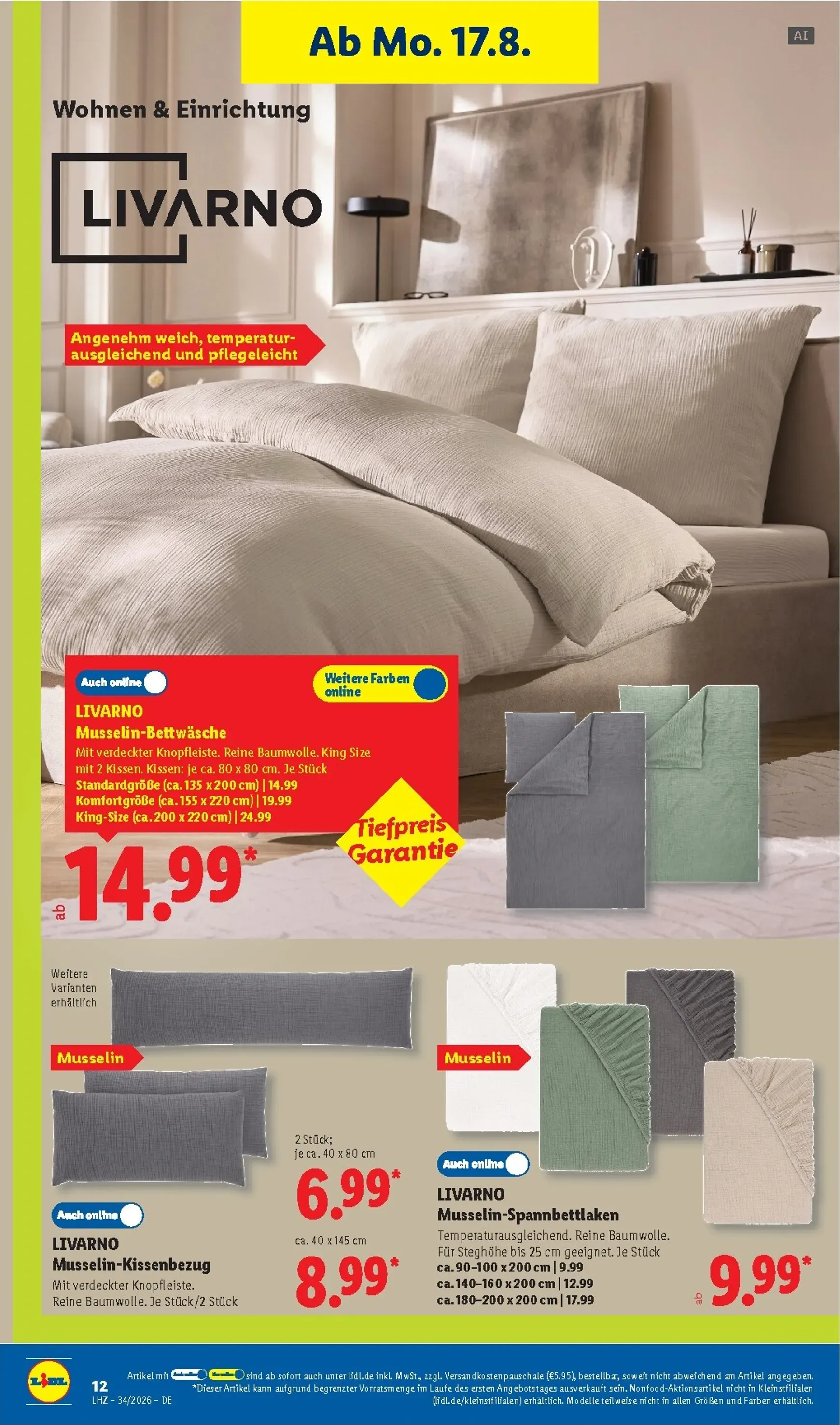 Lidl Angebot der Woche von 17. August bis 22. August 2026 - Prospekt seite 8
