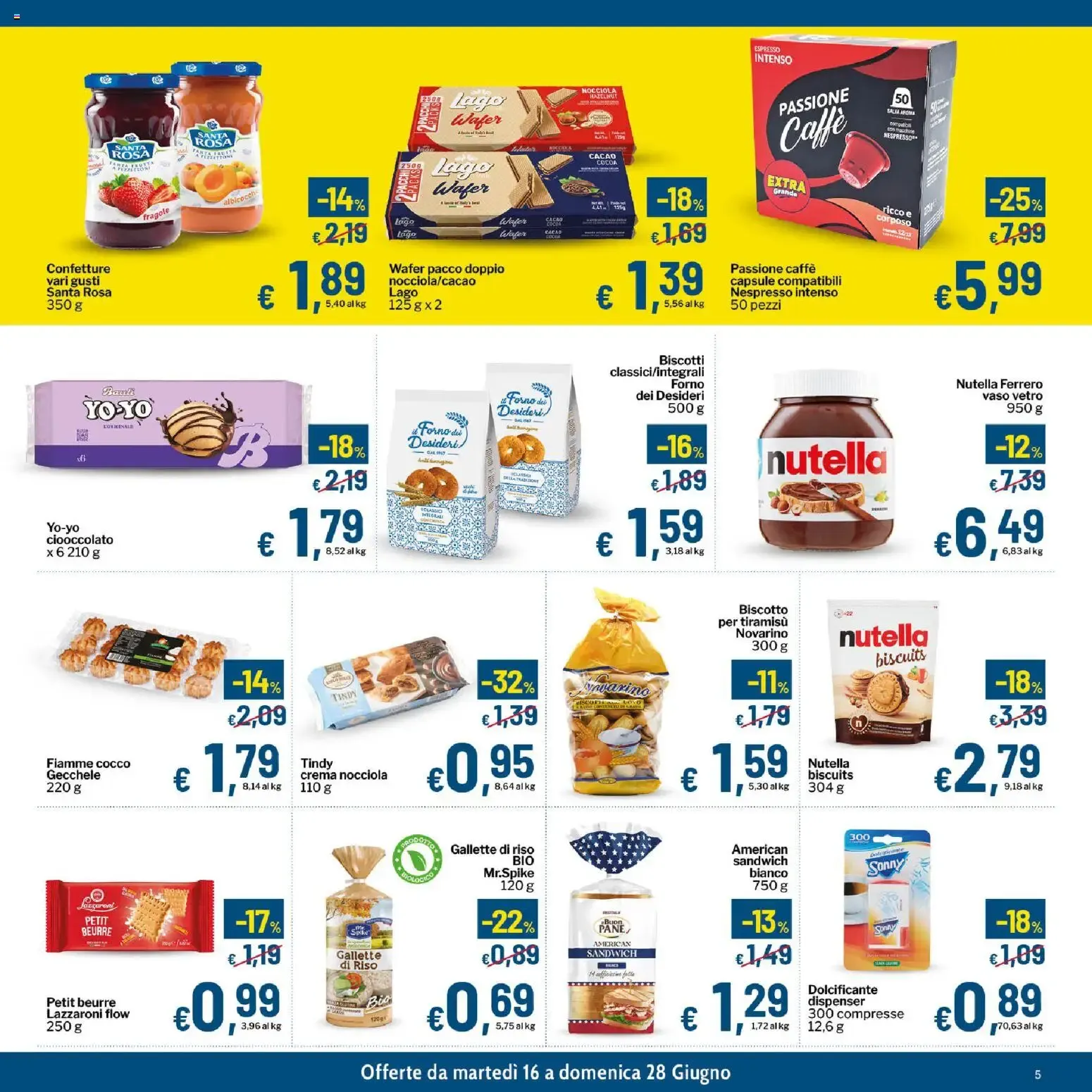 Qui Discount volantino dal 16/06/2026 - online Offerte da 16 giugno a 28 giugno di 2026 - Pagina del volantino 5