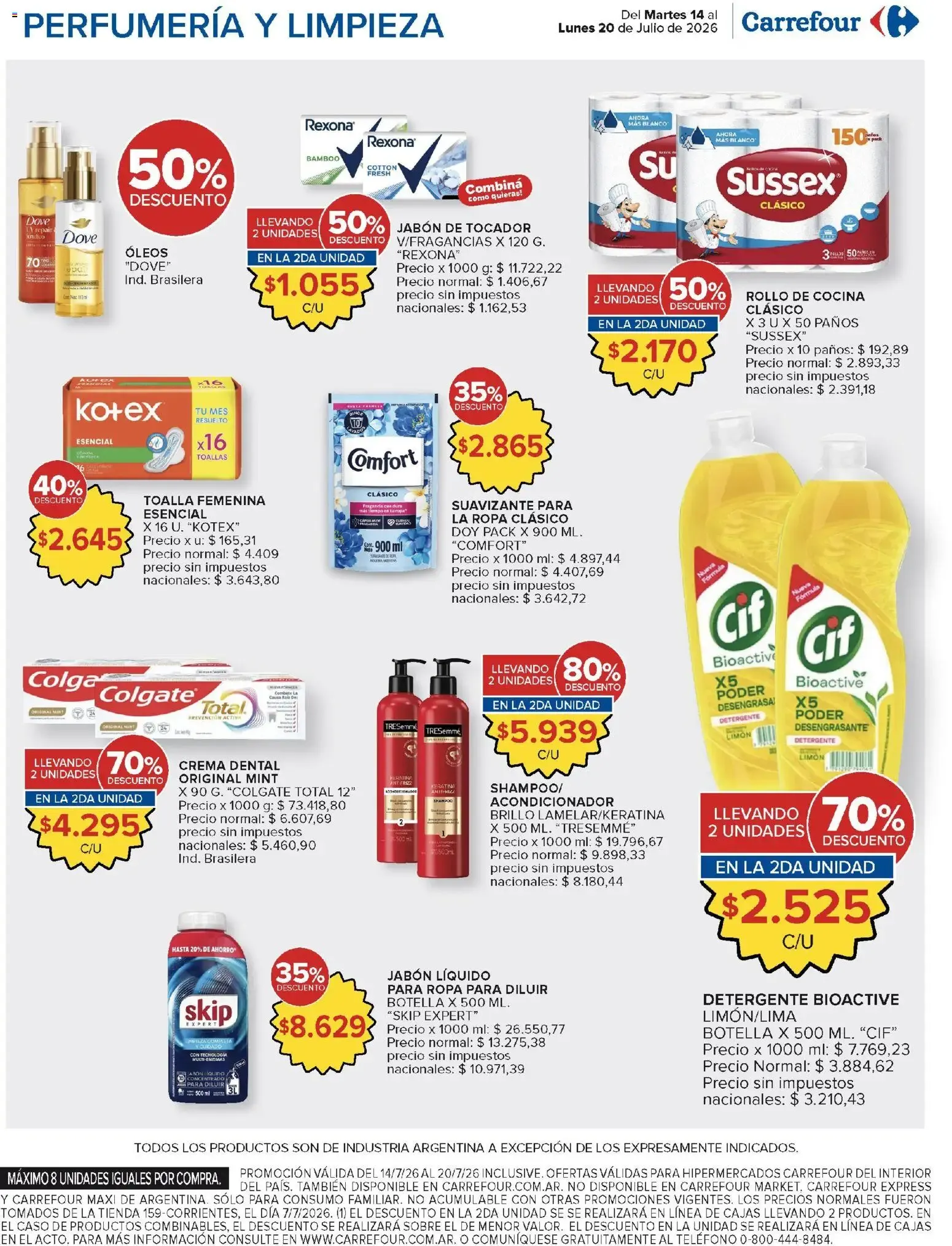 Ofertas de Carrefour ofertas || del 14/07/2026 - 20/07/2026 || Promociones 14 de julio al 20 de julio 2026 - Página 14 del catálogo