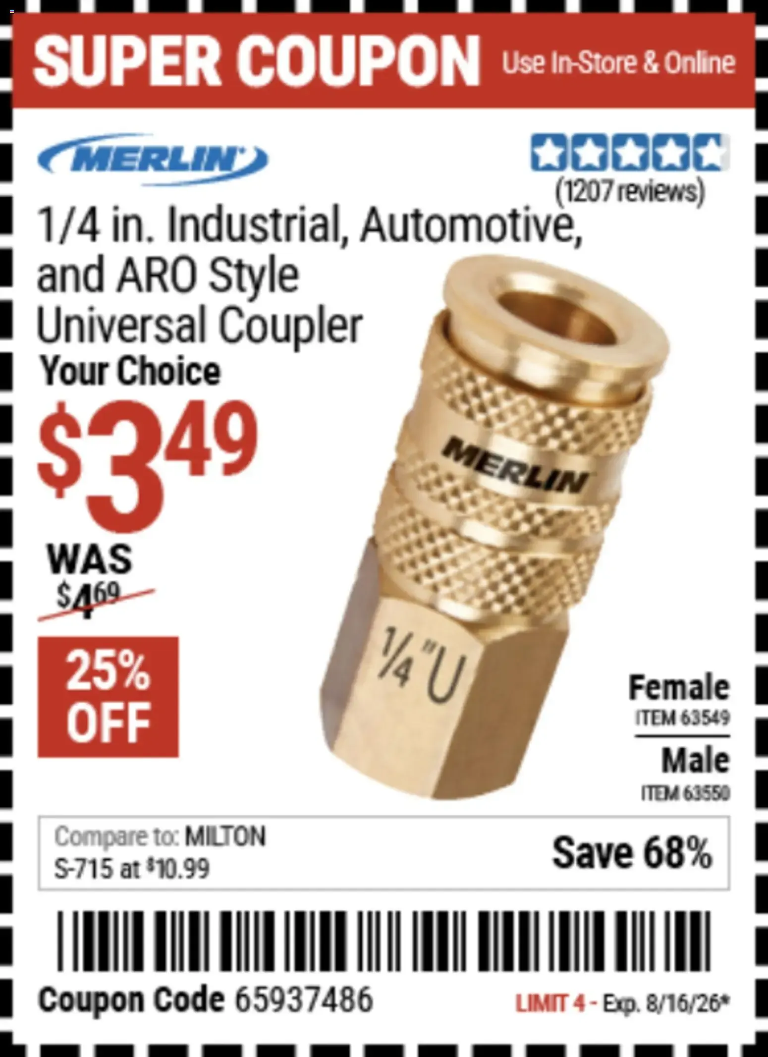Weekly ad Harbor Freight Weekly Ad (08/03 - 08/16 2026) - Flyer from August 3 to August 16 2026 - Page 23