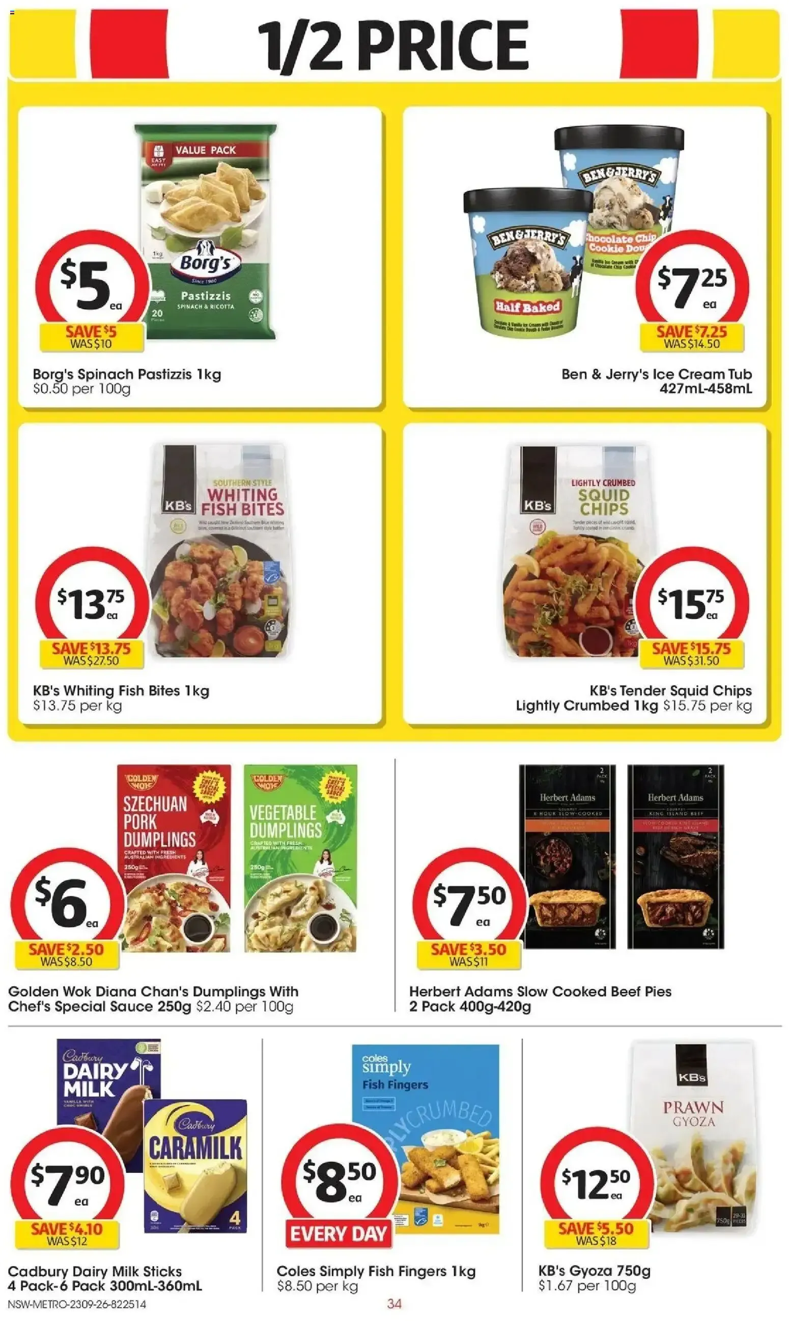 Coles | Footy Fever - Catalogue valid from 23 September to 29 September 2026 - page 34