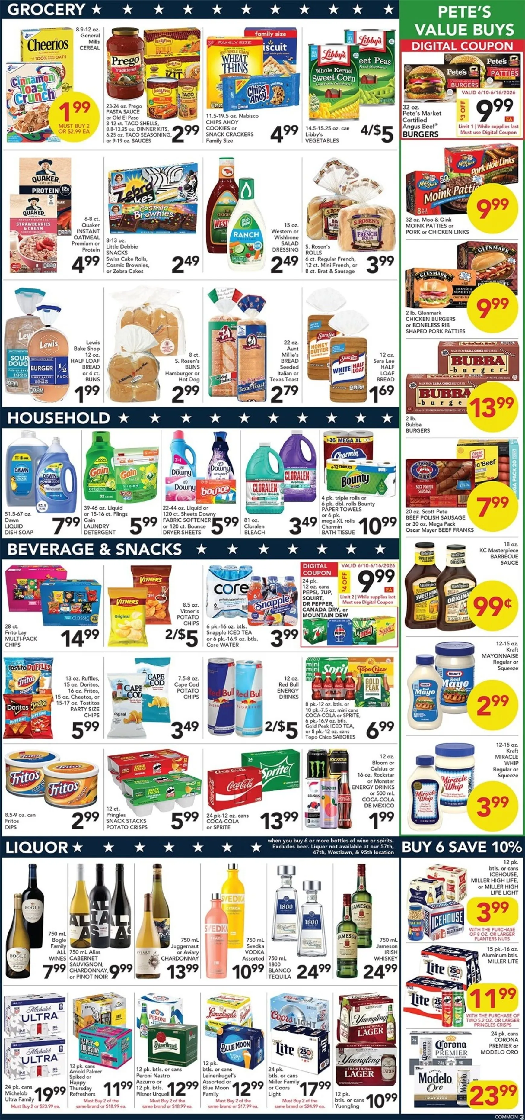 Weekly ad Future Pete's Fresh Market - 57th & Kedzie flyer valid from Wednesday 06/10/2026 to Tuesday 06/16/2026 from June 10 to June 16 2026 - Page 3