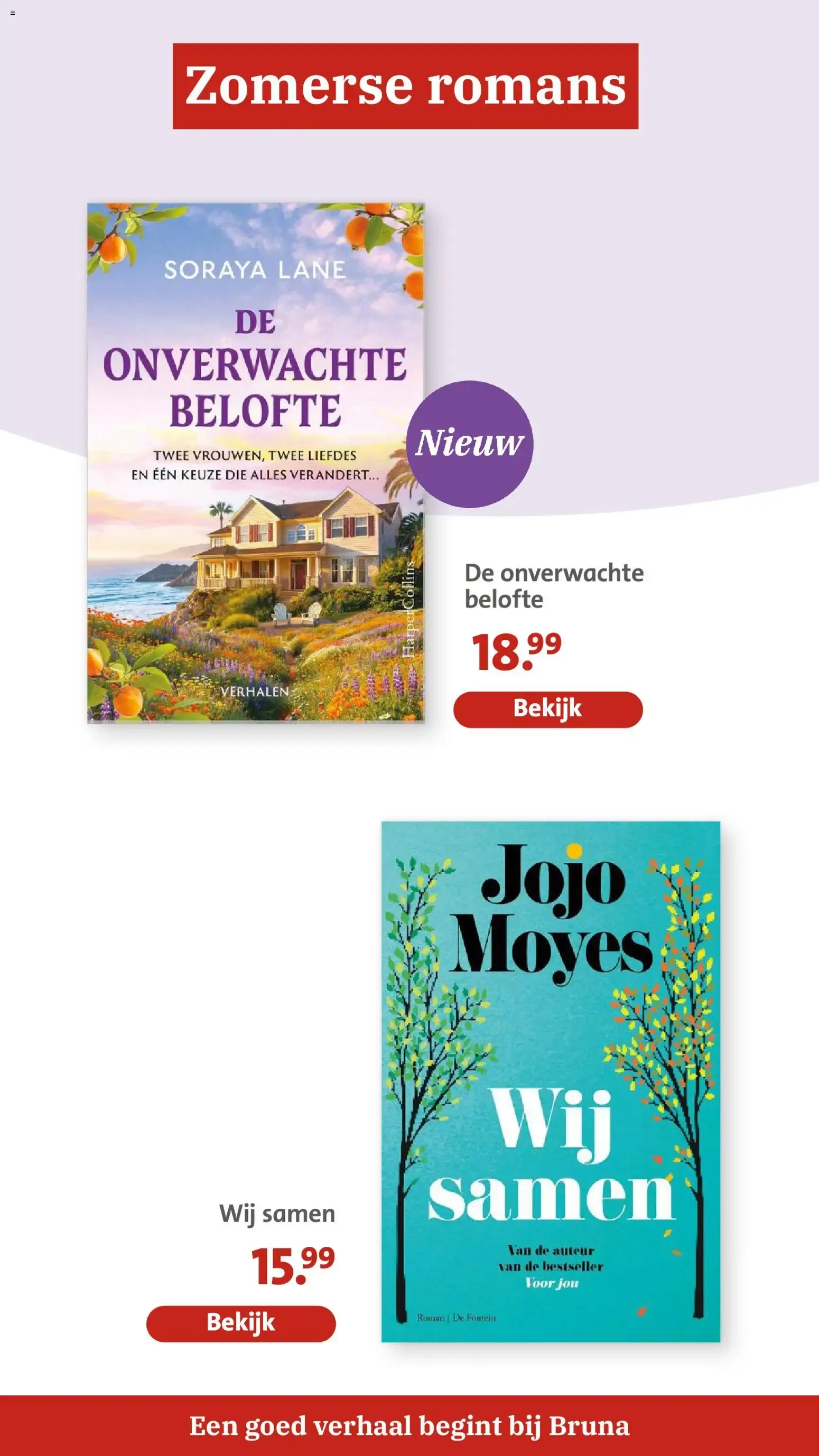 Bruna: Nuevo libro 'De echo van een zomer' van 20 juli tot 2 augustus 2026 - Folder pagina 15