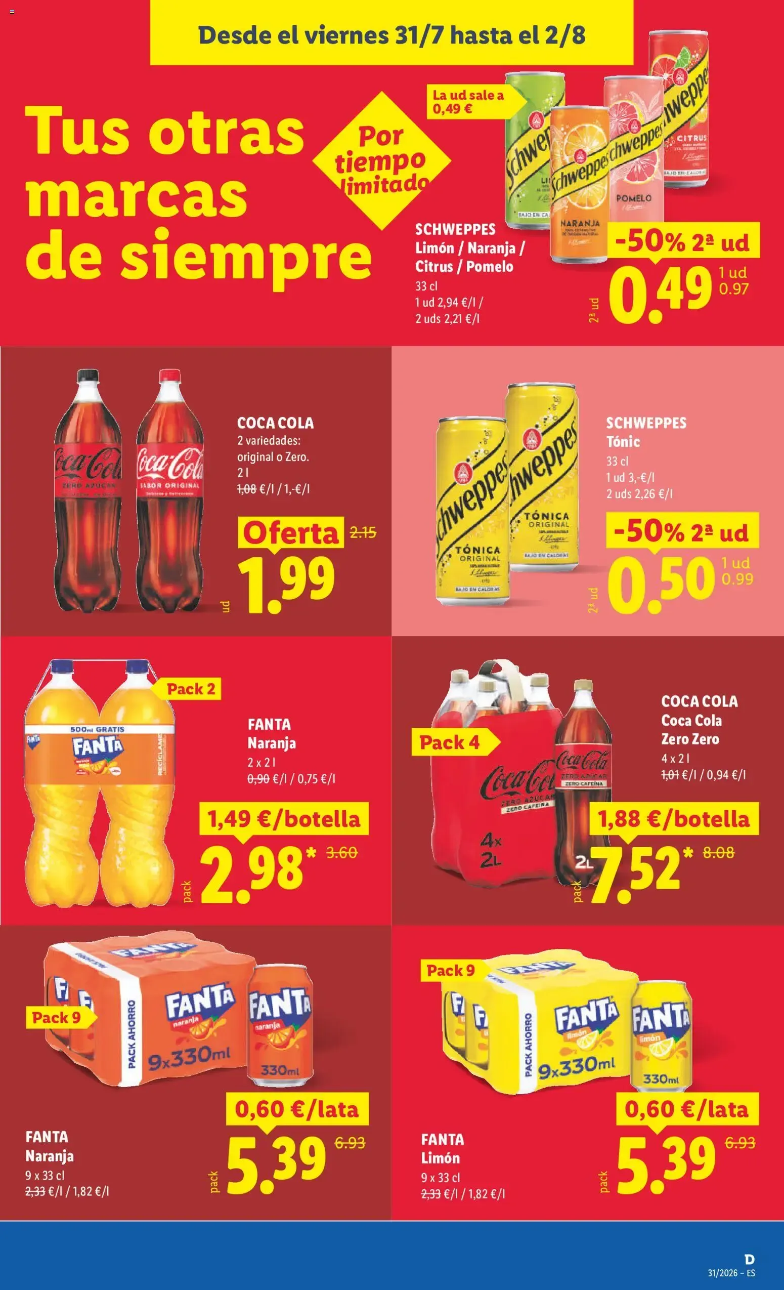 Catálogo de Ahorra el doble 27 de julio al 2 de agosto 2026 - Página 31