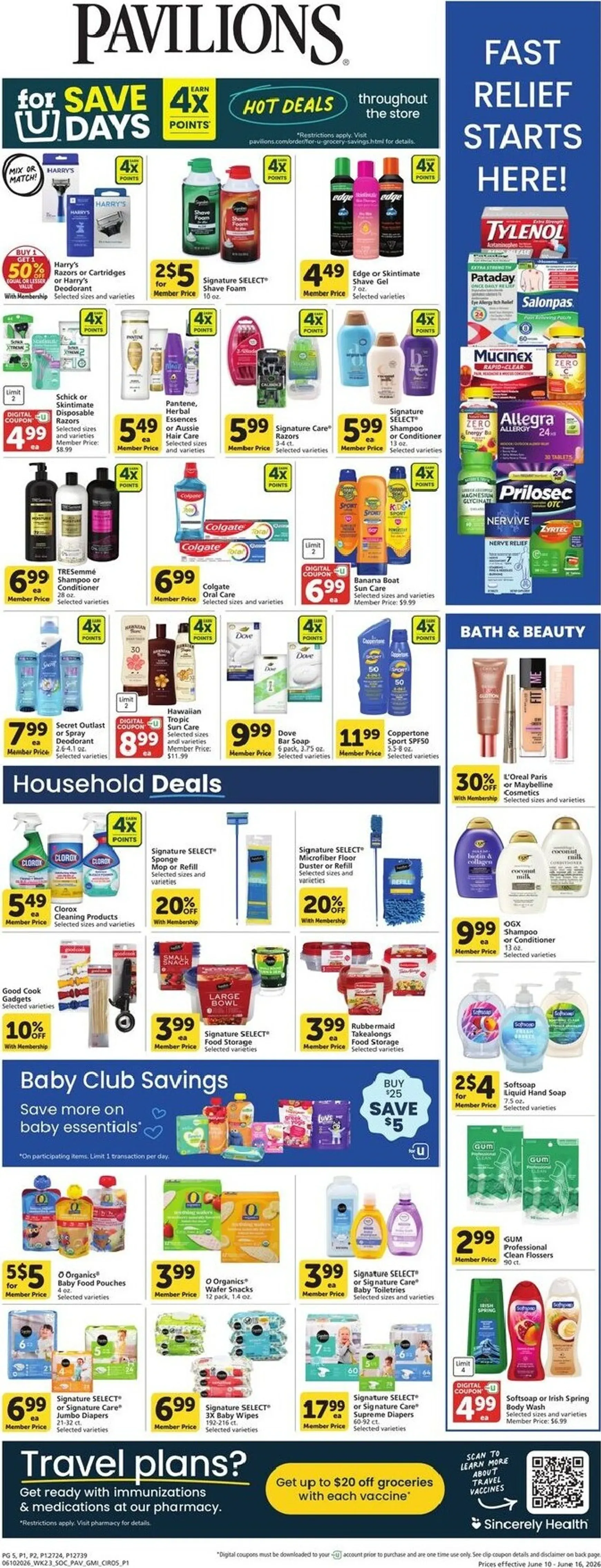 Weekly promotion Pavilions Cyber Sale! flyer valid June 10-16, 2026 spanning from June 10 to June 16 2026 - Page 5 for Catalogue 365