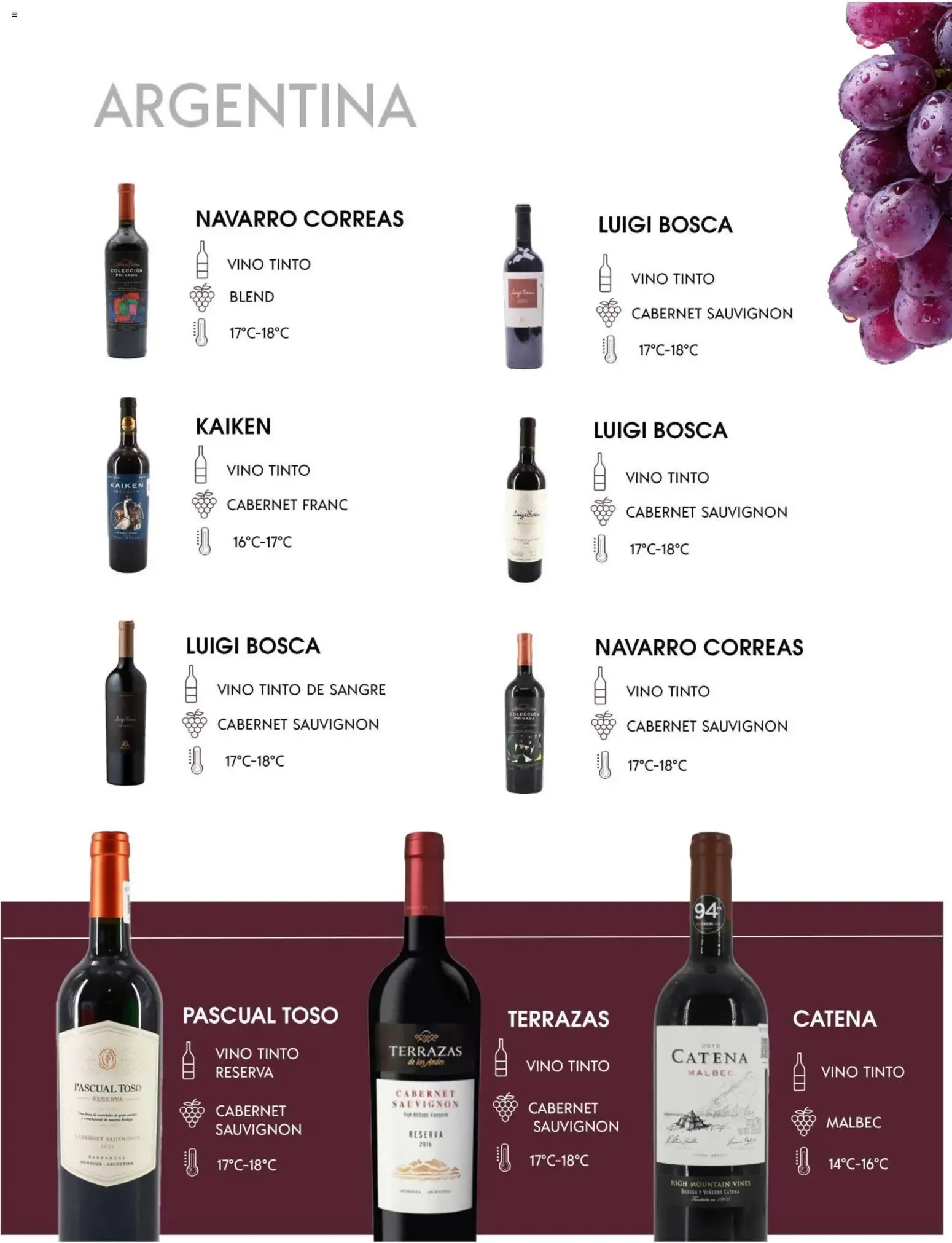Catálogo de Festival del Vino - Cabernet Sauvignon 29 de septiembre al 29 de septiembre 2026 - Pagina 2