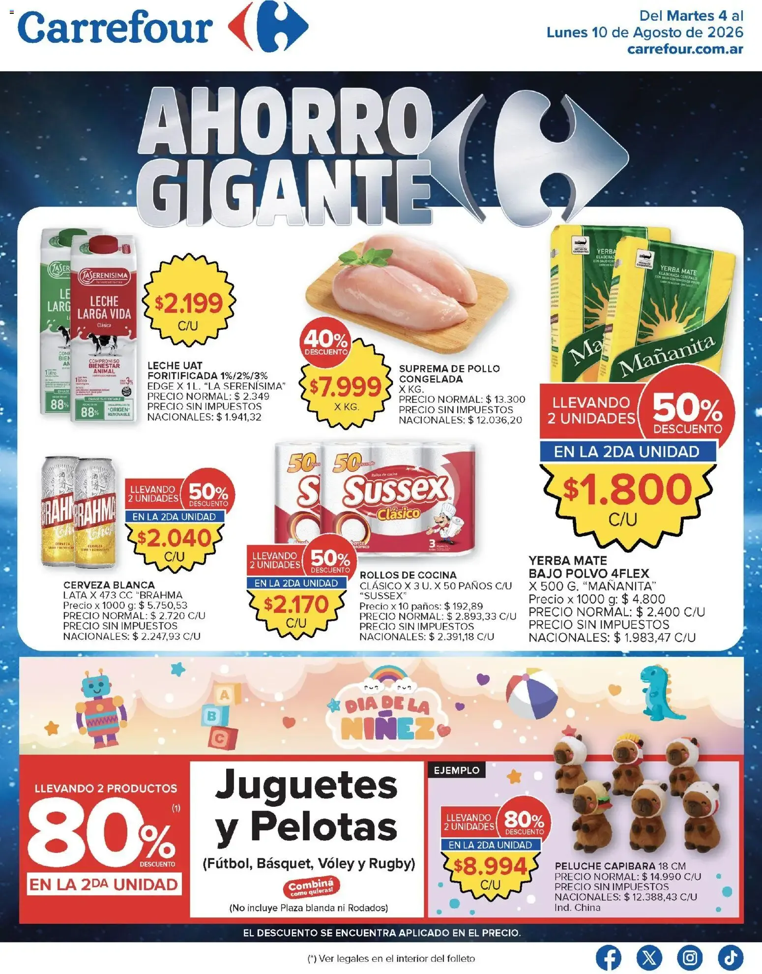 Ofertas de Carrefour ofertas || del 04/08/2026 - 11/08/2026 || Promociones 4 de agosto al 10 de agosto 2026 - Página 2 del catálogo