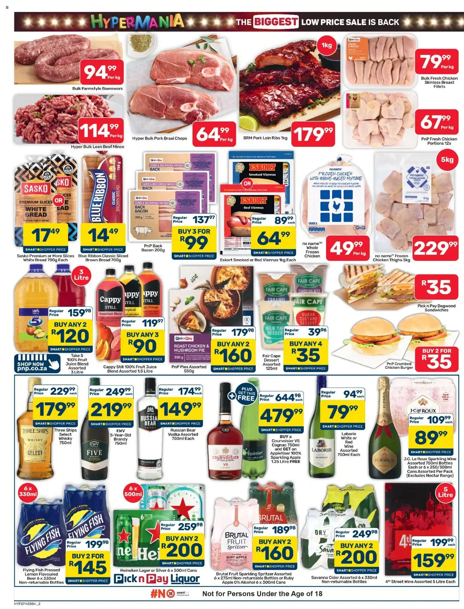 Pick n Pay Free State - Hypermarket Specials (25/09/2026 - 06/10/2026) Online from 25 September to 6 October 2026 - Catalogue Page 2