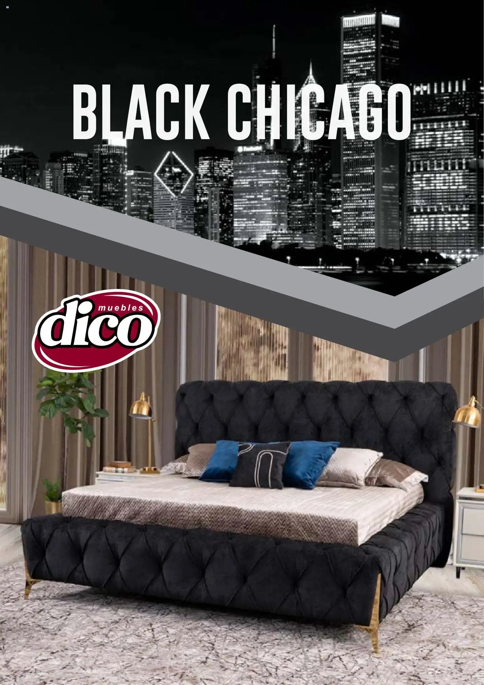 Catálogo de Muebles Dico catálogo Black Chicago (17/03/2026 - 31/10/2026) - catálogo en línea 17 de marzo al 31 de octubre 2026 - Pagina 1
