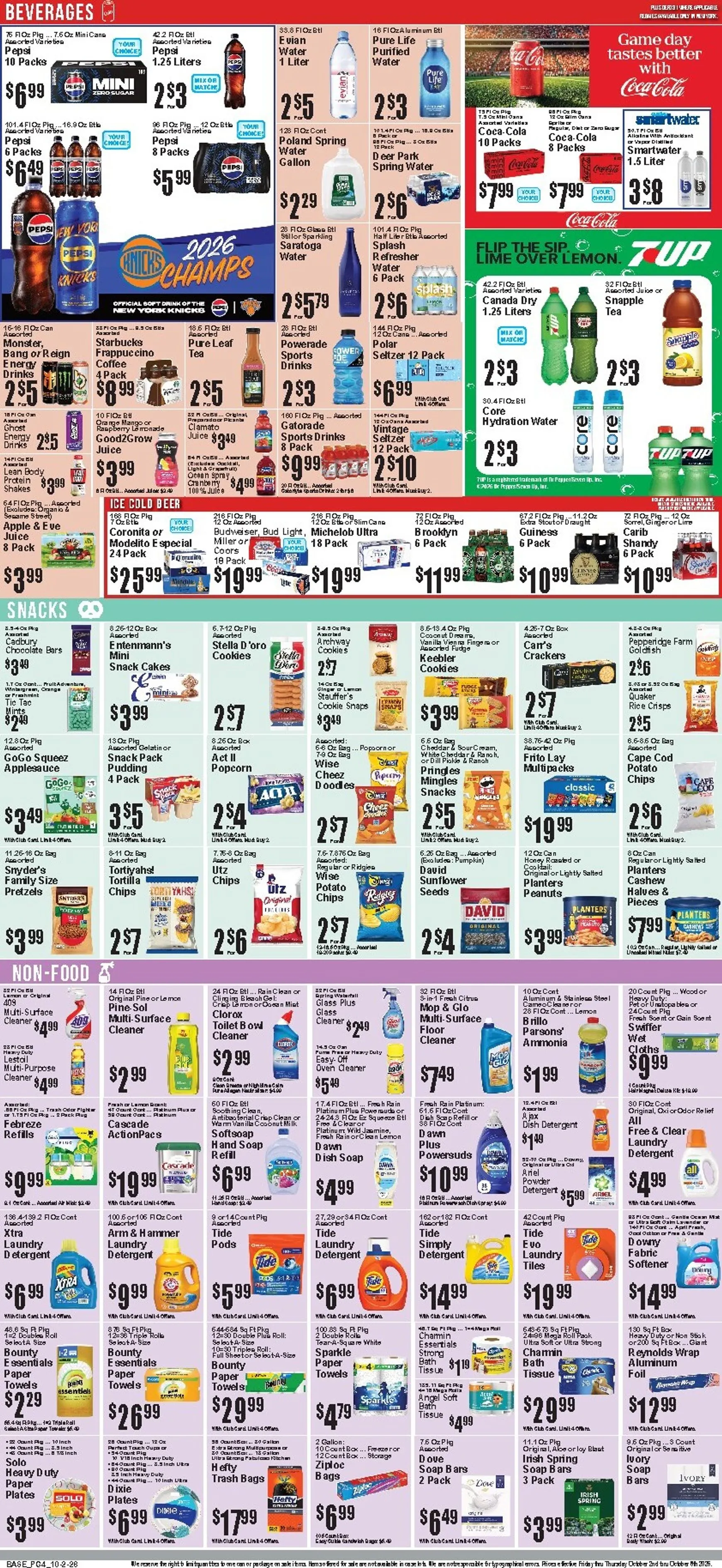 Weekly ad Current Food Universe leaflet valid from Friday 10/02/2026 to Thursday 10/08/2026 from October 2 to October 8 2026 - Page 5