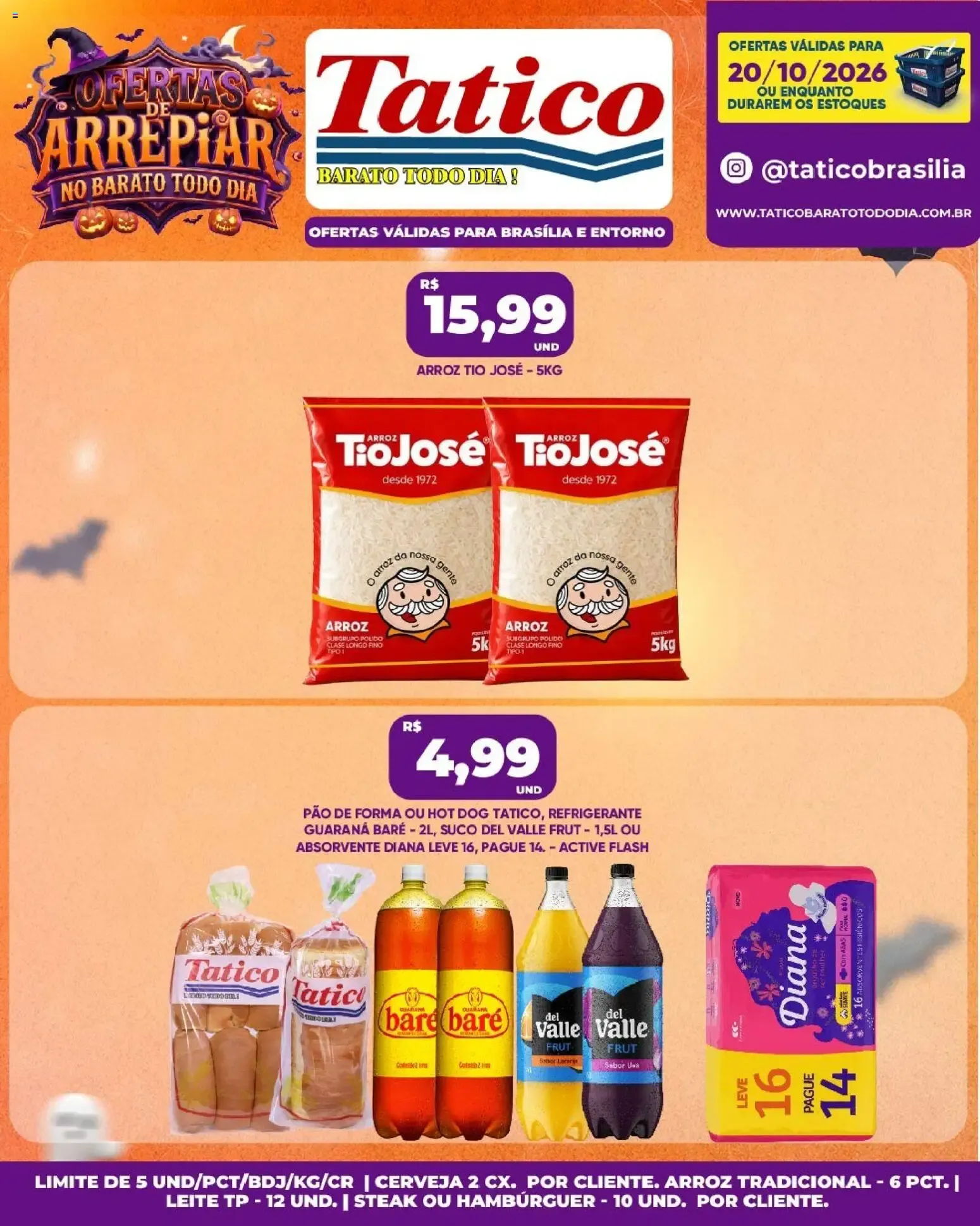Encarte de Tatico ofertas do Dia de 20/10/2026 | Promoções Online 20 de outubro até 20 de outubro 2026 - Pagina 7