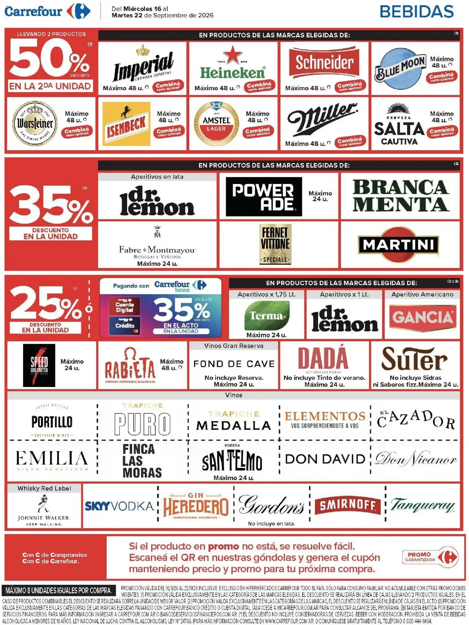 Ofertas de Carrefour Ofertas || del 16/09/2026 - 22/09/2026 || Promociones 16 de septiembre al 22 de septiembre 2026 - Página 13 del catálogo