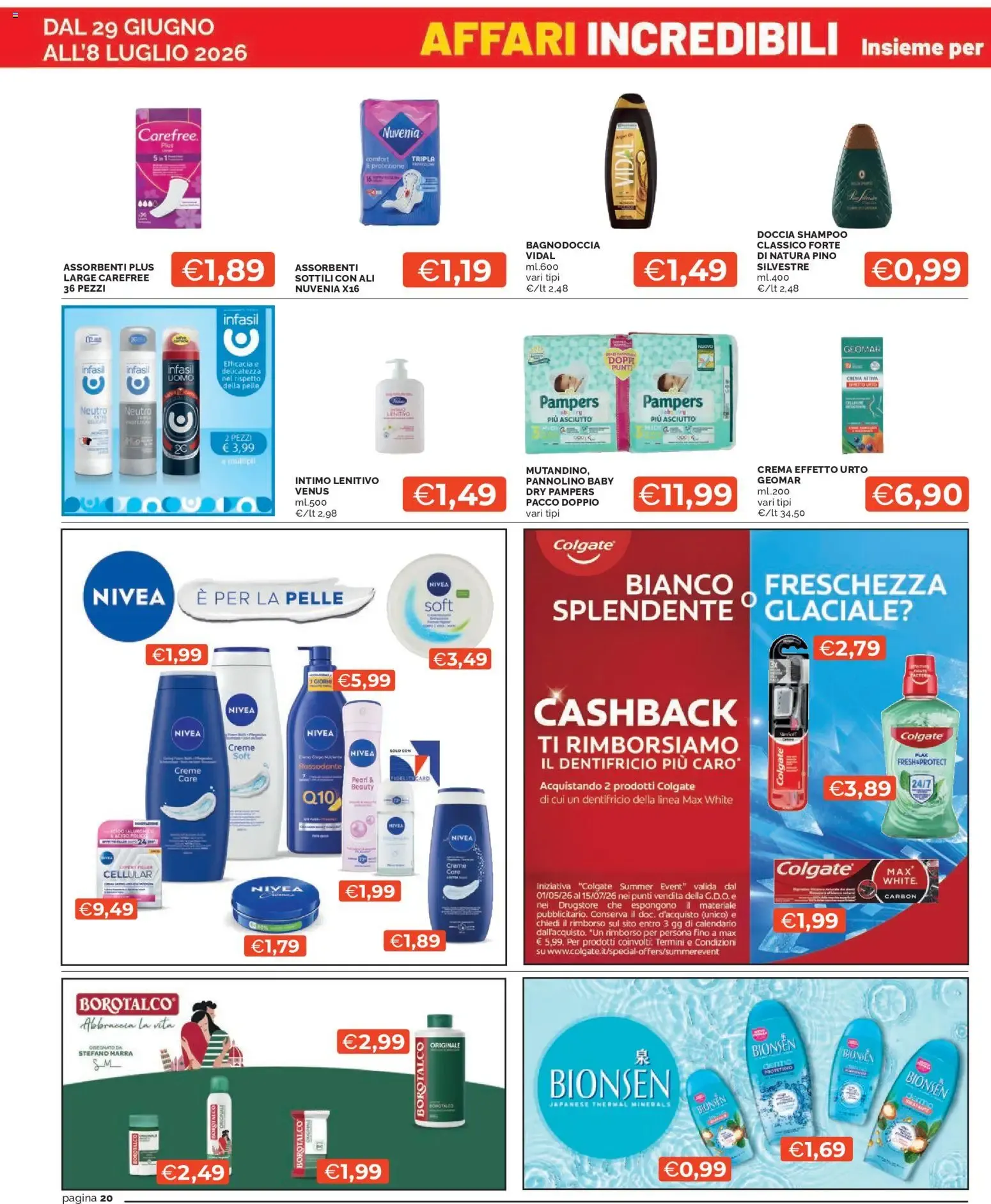 Mercatò volantino dal 29/06/2026 - online Offerte da 29 giugno a 8 luglio di 2026 - Pagina del volantino 20