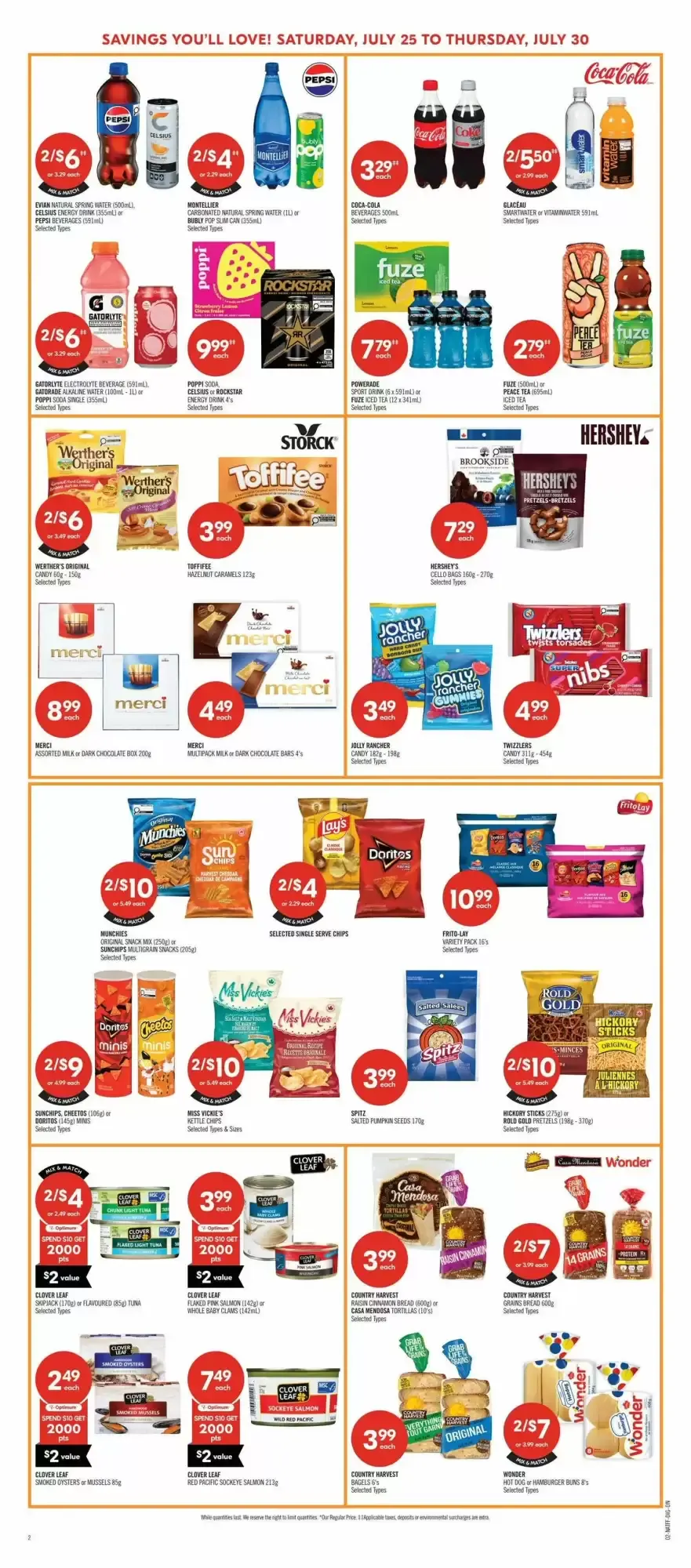 Shoppers Drug Mart flyer week 30 from July 25 to July 30 2026 - flyer page 9